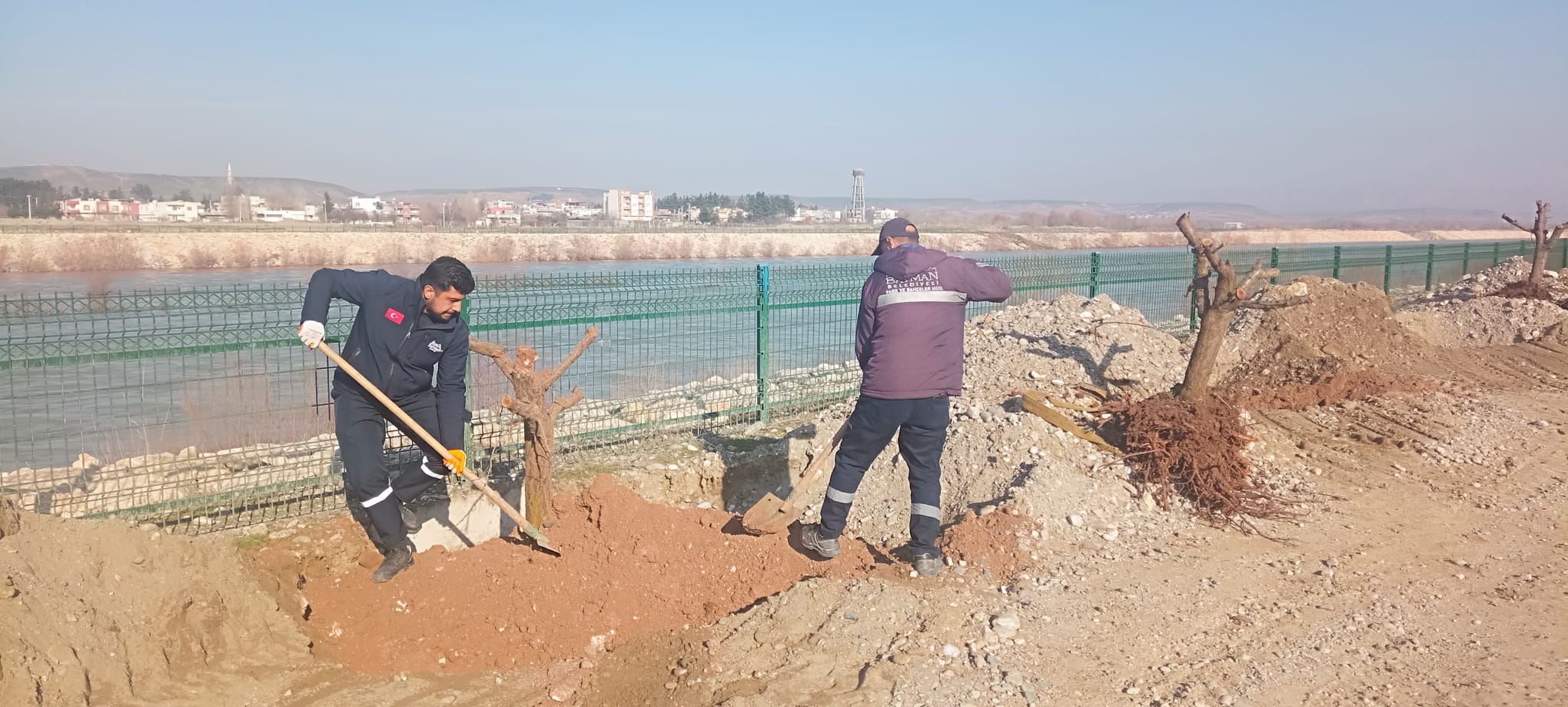 2 Bin fidan toprakla buluştu