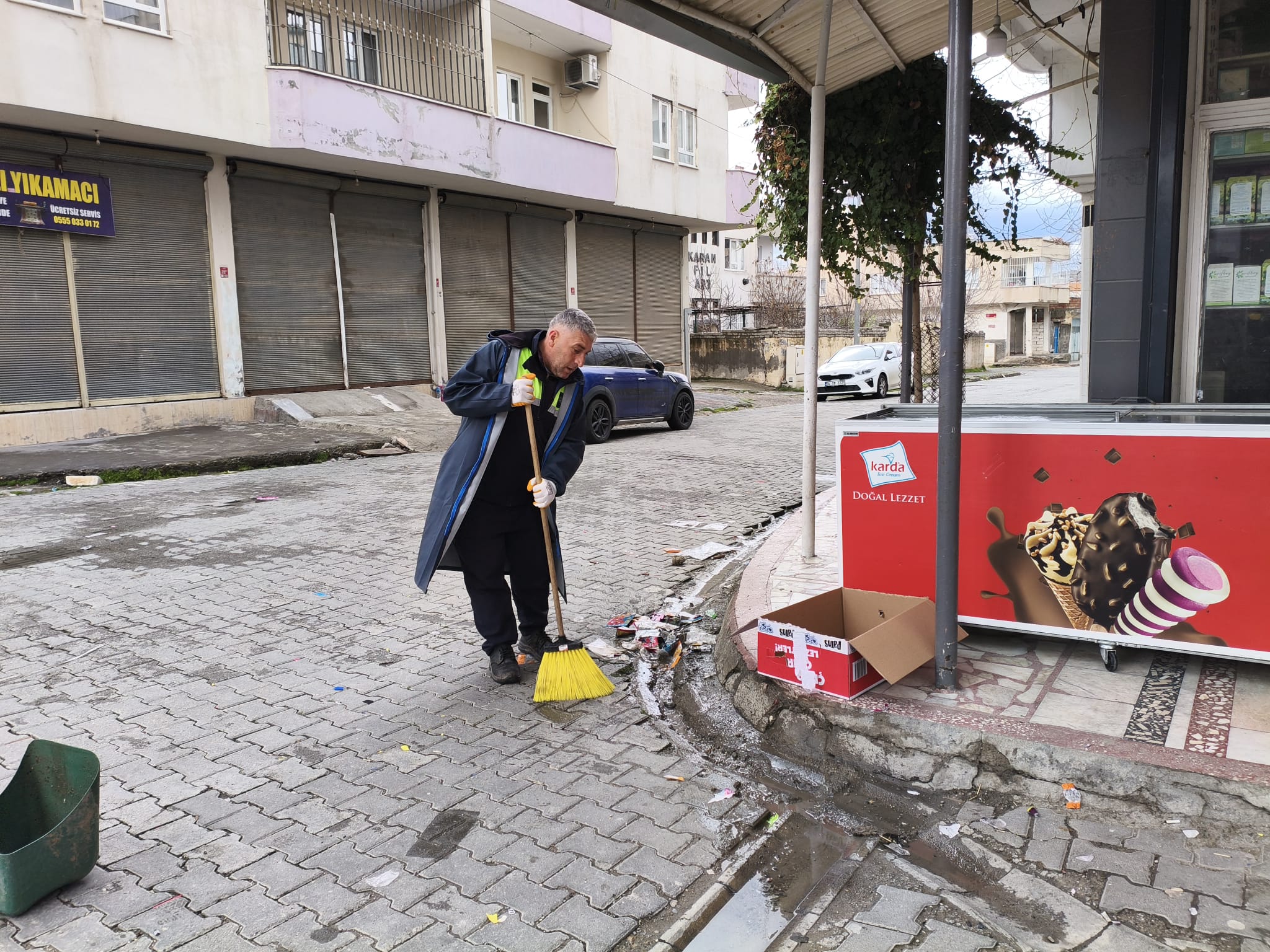3 Günde 1450 ton çöp toplandı