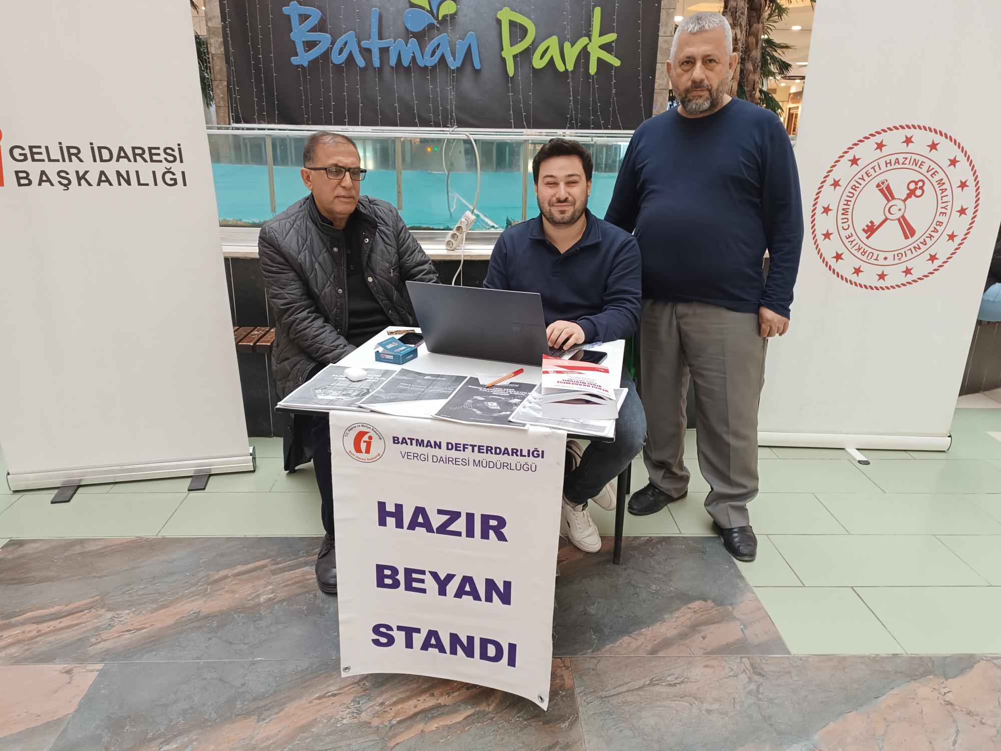 Batman Park’ta ‘hazır beyan’ kolaylığı