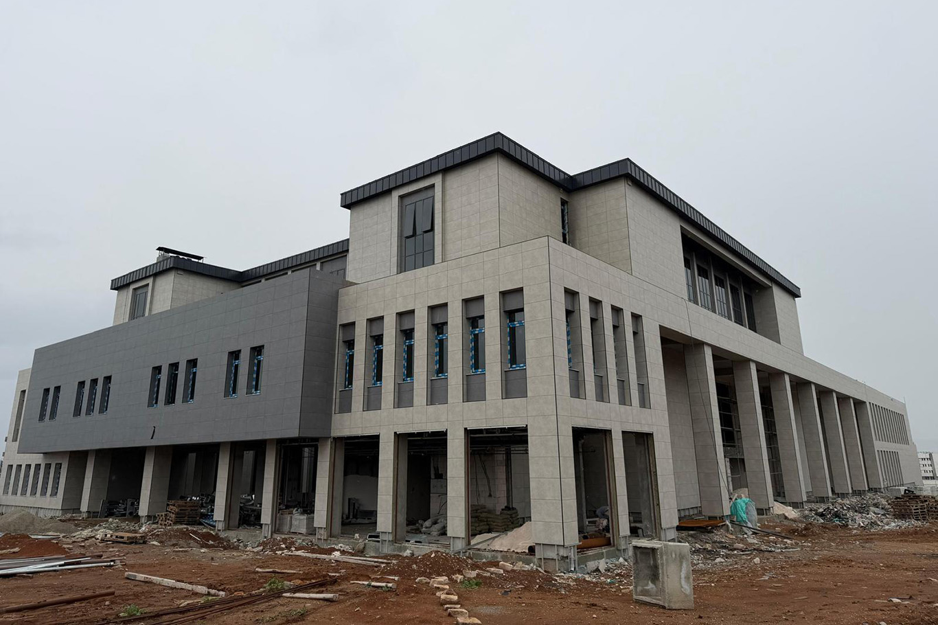 Diş Hastanesi inşaatı yüzde 86 tamamlandı