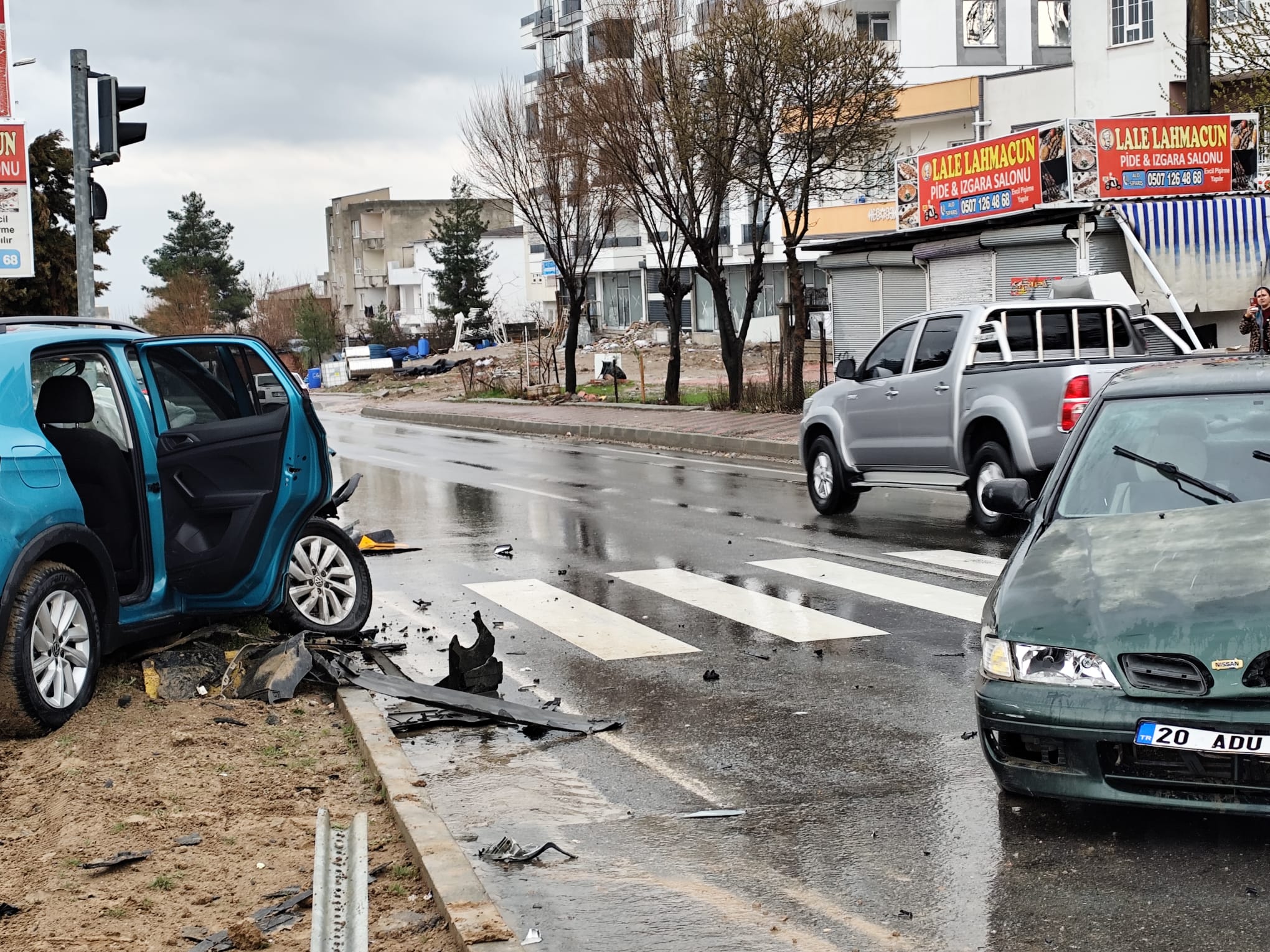 Elektrik kesintisi kazayı getirdi