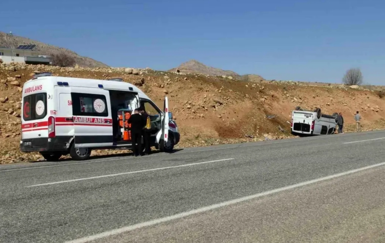 Gercüş yolunda kaza: 1 yaralı