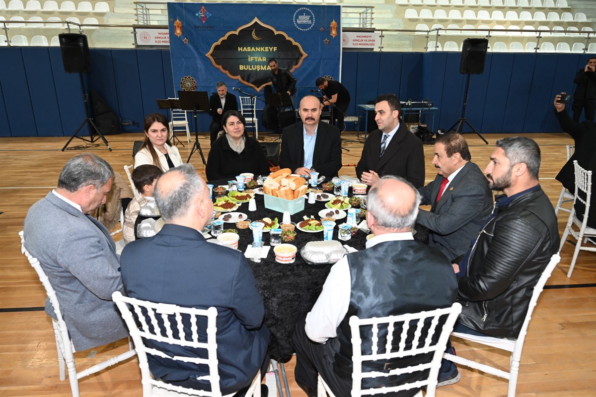 Hasankeyf’te birlik sofrası
