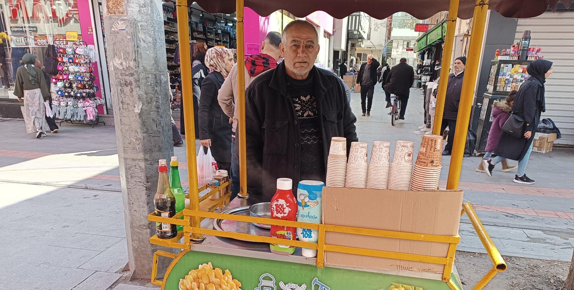 Veli ustadan süt mısır geleneği