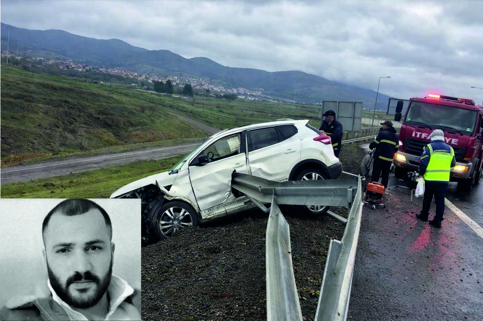 Ankara yolculuğu acıyla bitti