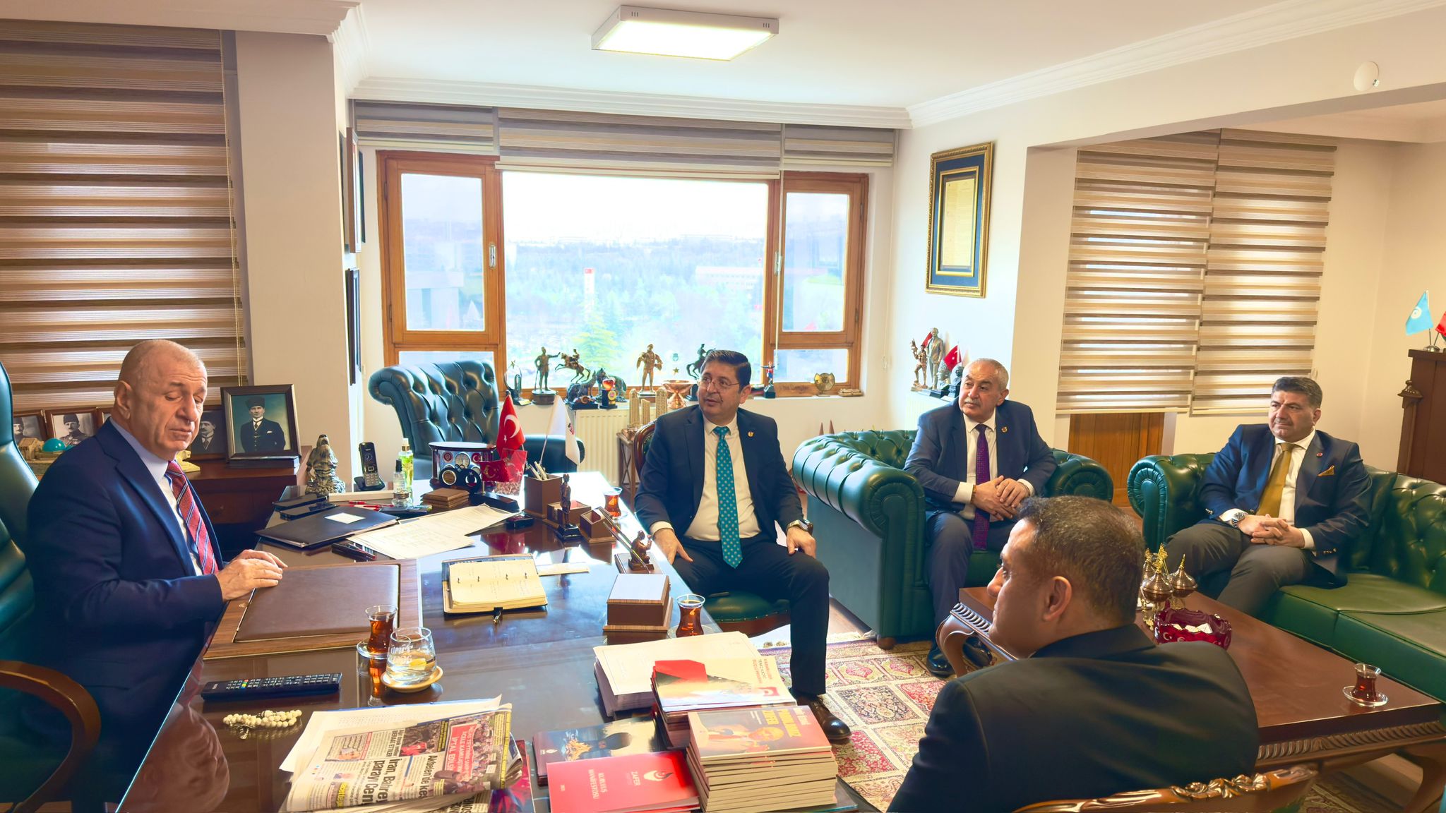 Anadolu Basın Birliği’nden ZP lideri Özdağ’a ziyaret