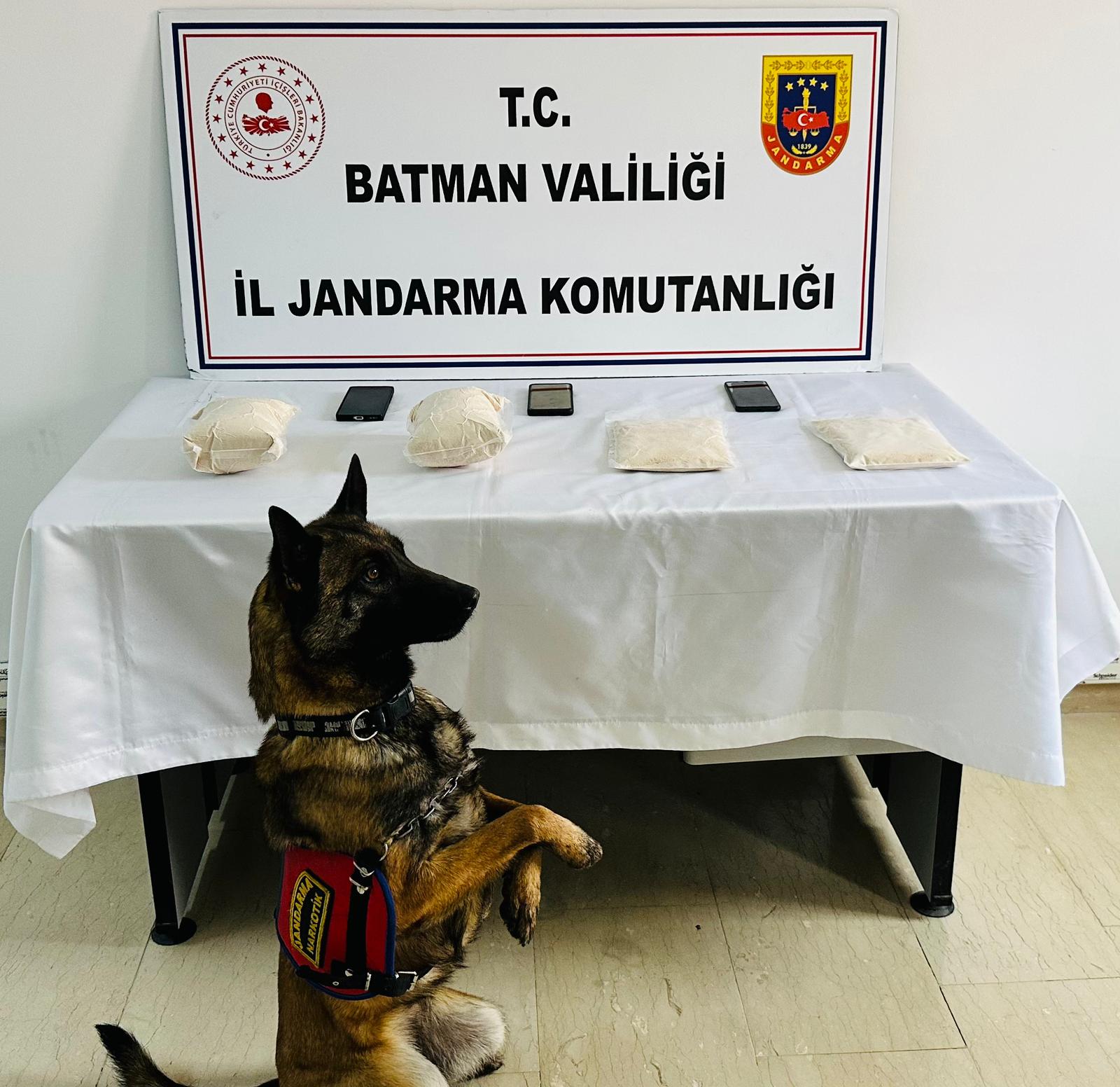 3 Kilo uyuşturucu ele geçirildi