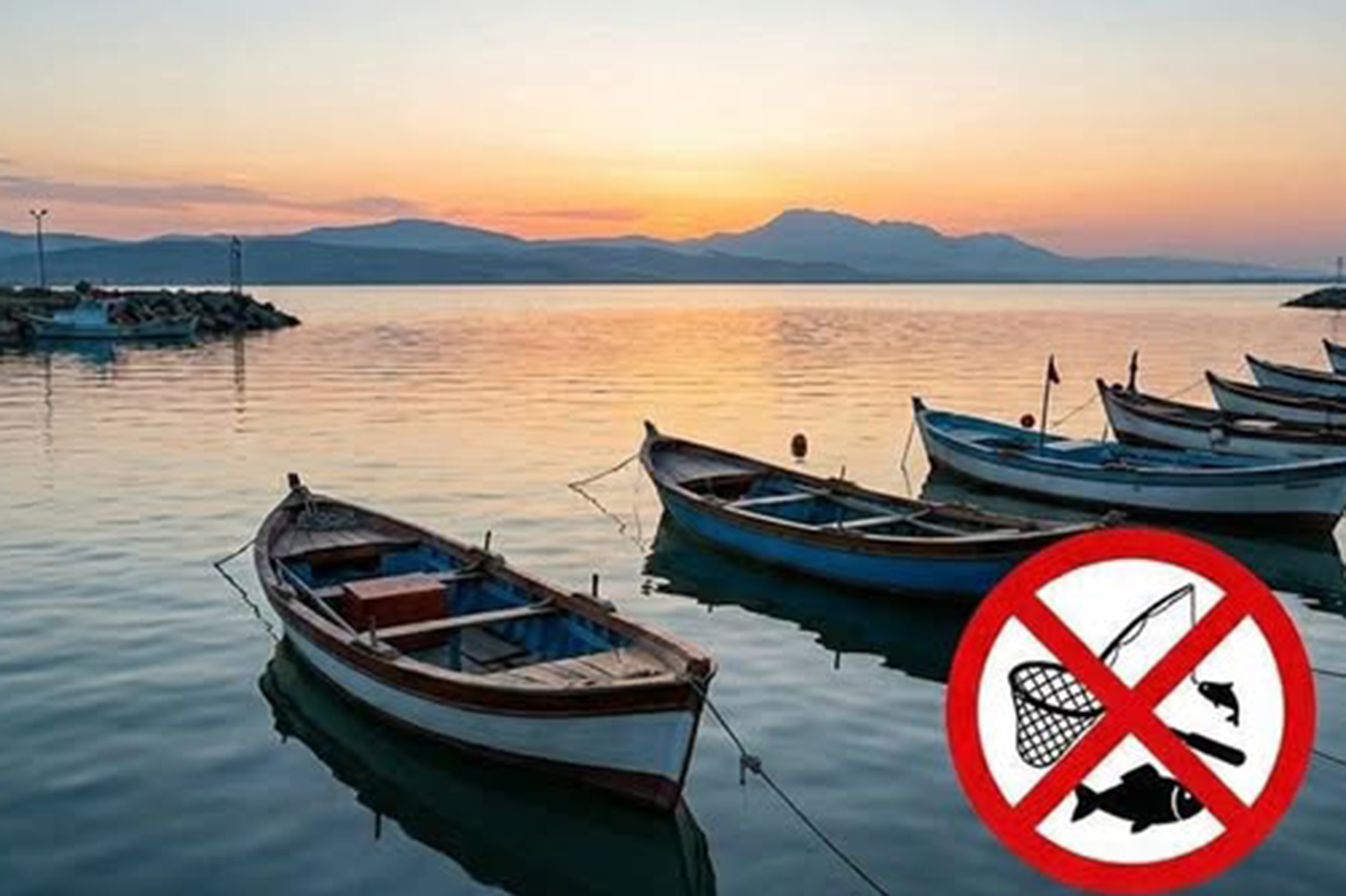 Balık avı yasağı başladı