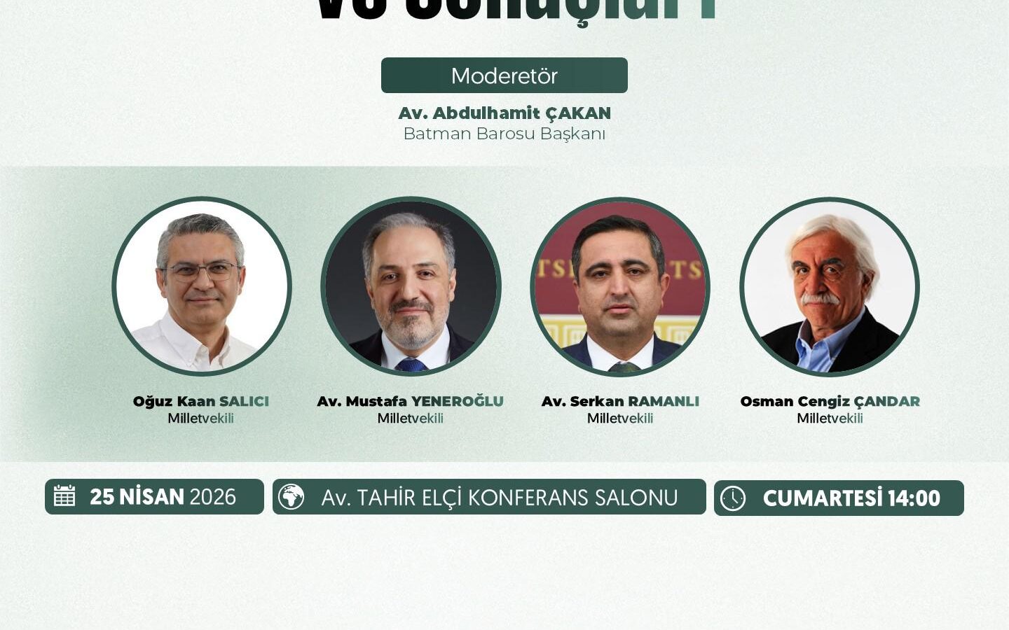 Barış süreci masaya yatırılıyor