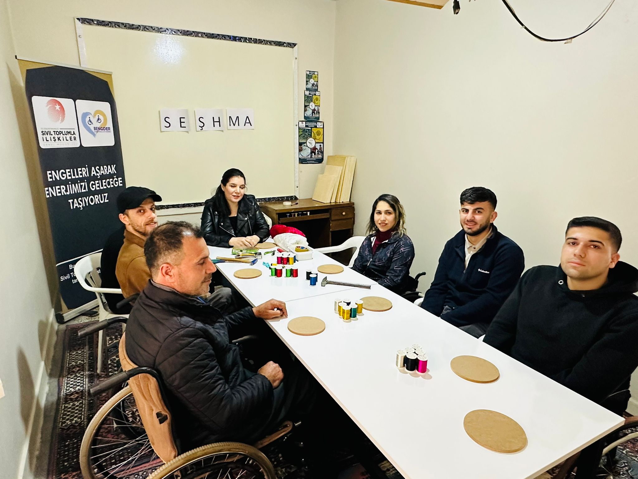 Engeller sanatla aşılıyor