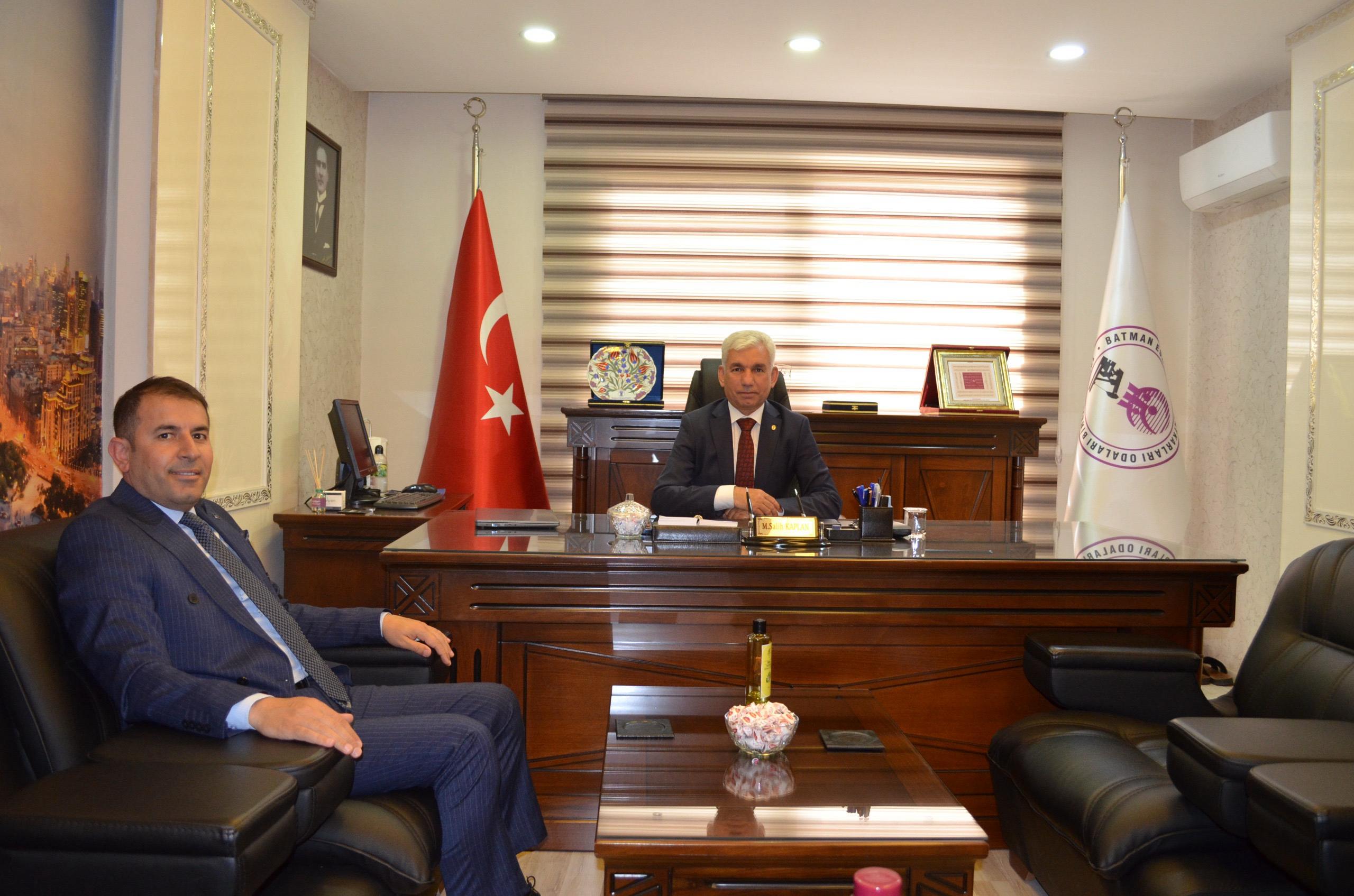 Gümüş’ten, Kaplan’a ziyaret