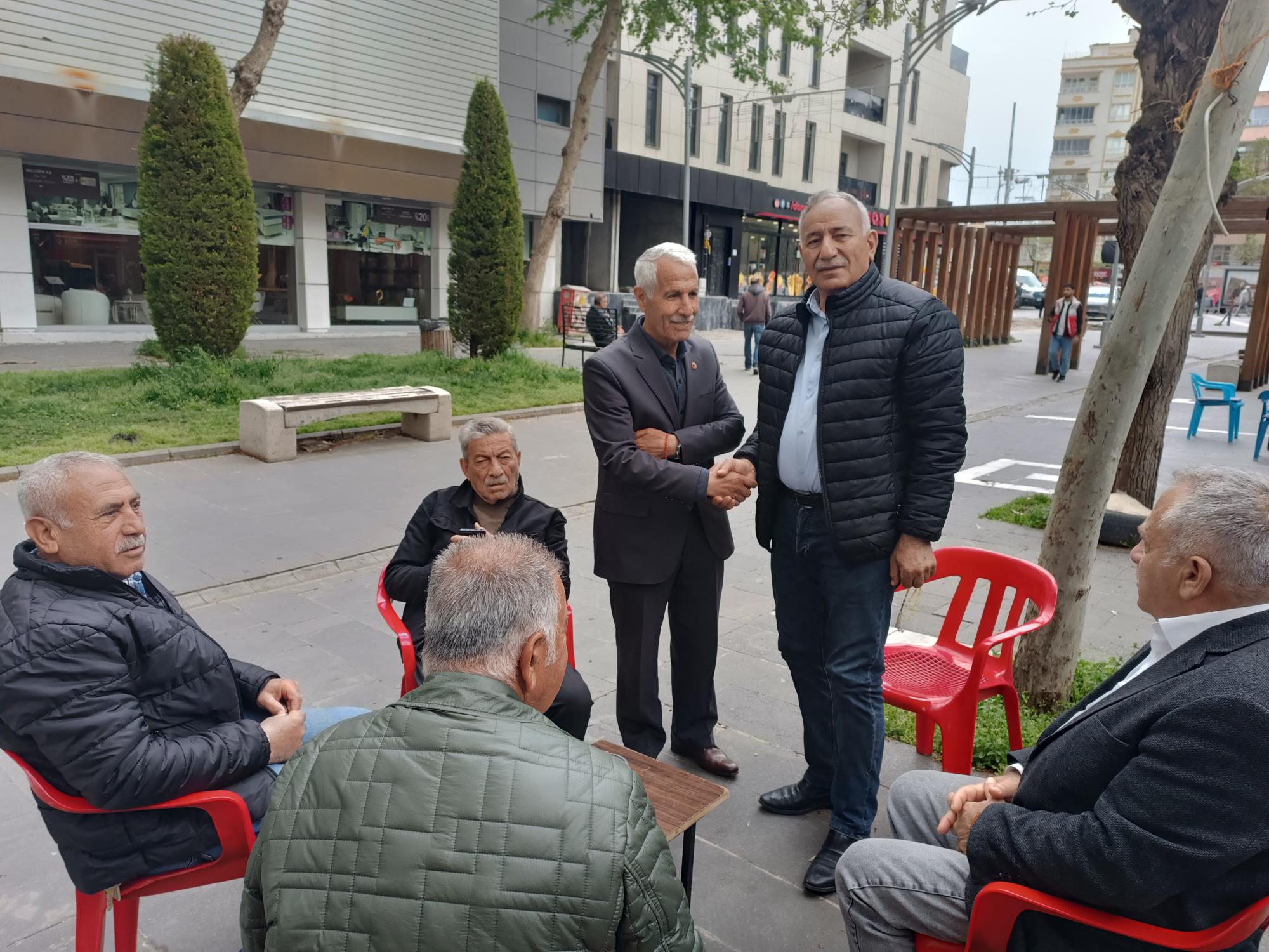 Muhtar adayı Boğa’dan destek turu