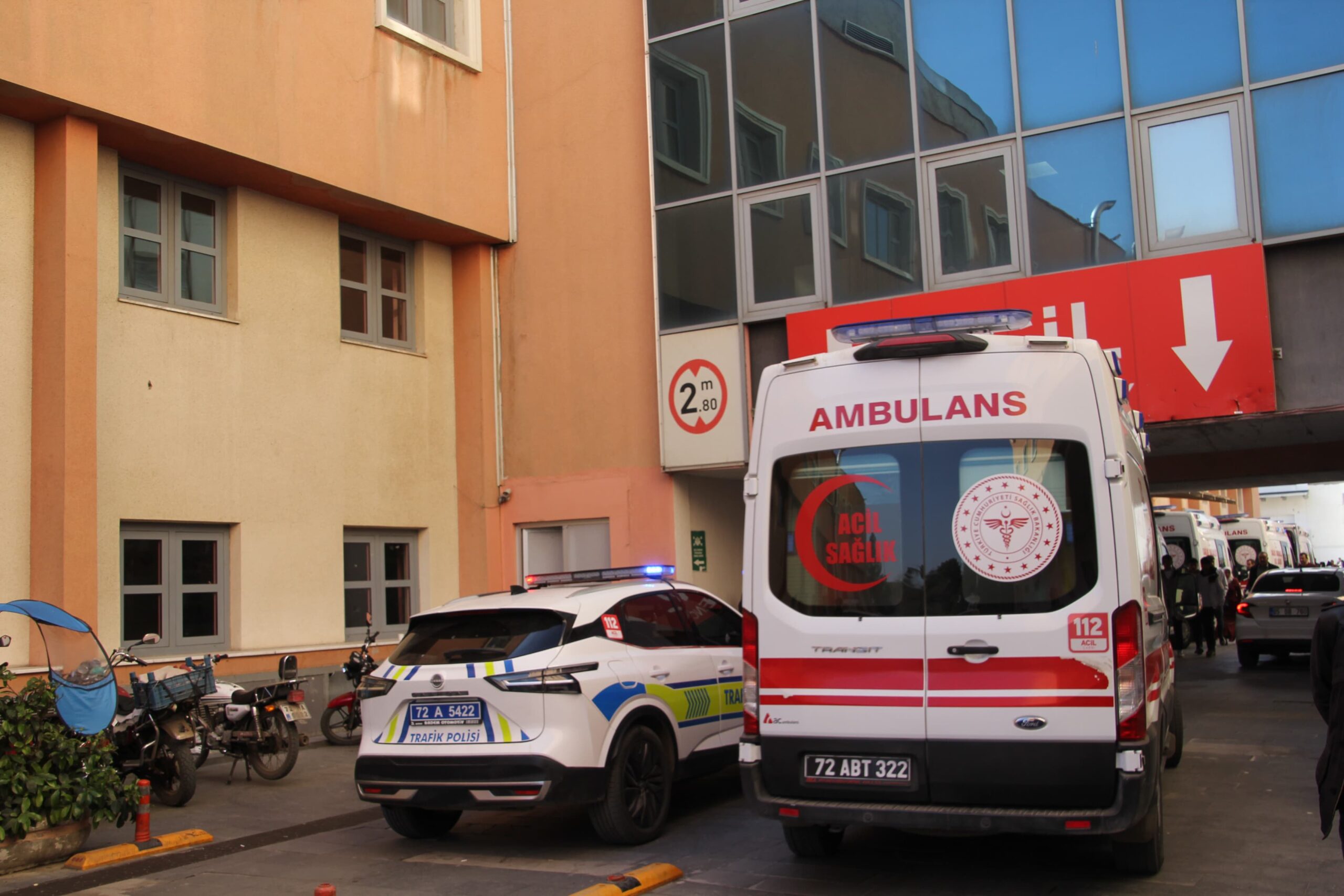 Talihsiz kadın yolun karşısına geçemedi