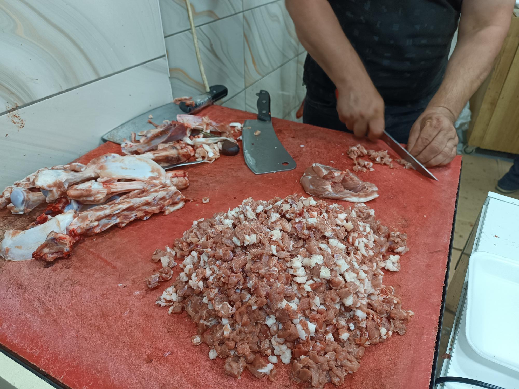Bayram öncesi et mesaisi