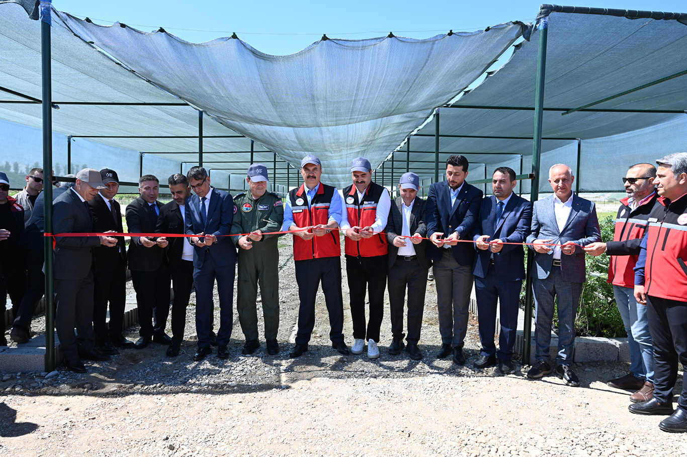 DEV FİDAN ÜRETİM ÜSSÜ AÇILDI