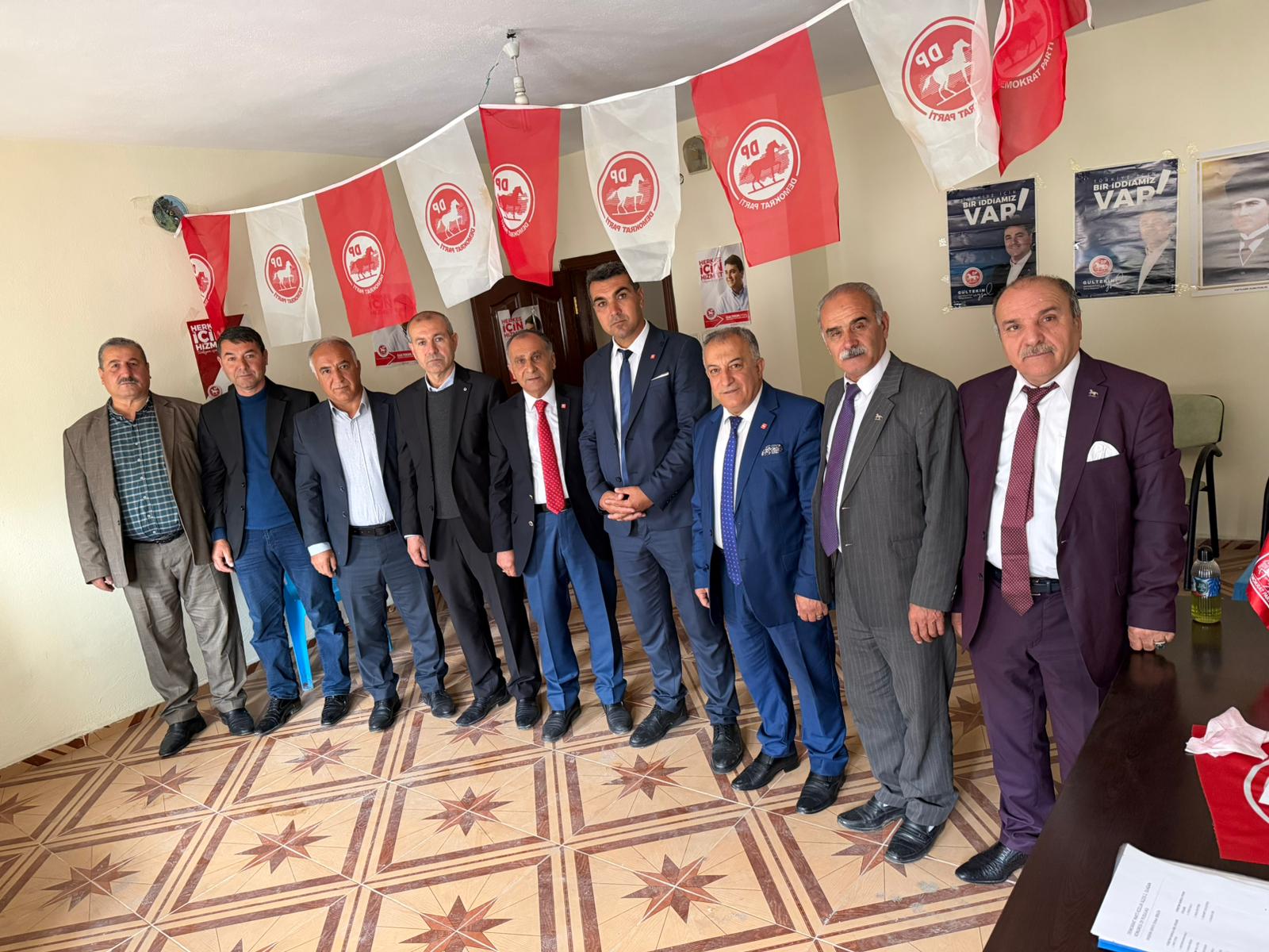 Demokrat Parti Kozluk’ta yeni başkanını seçti