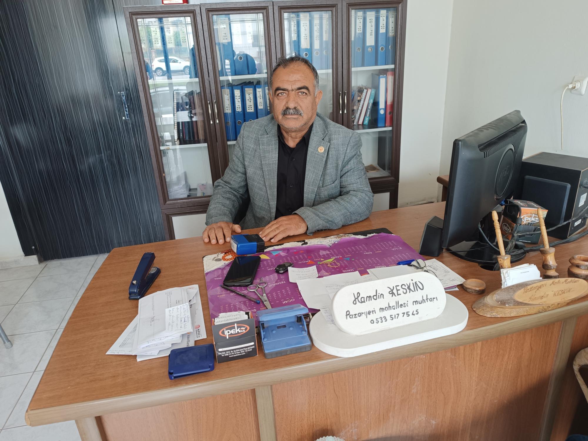 “Mahallemizin her sorunuyla ilgileniyoruz”