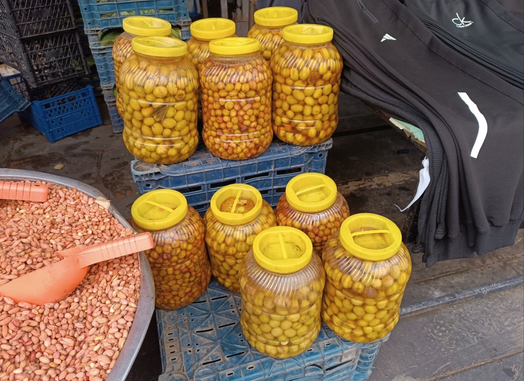 Mardin zeytini tezgahlarda