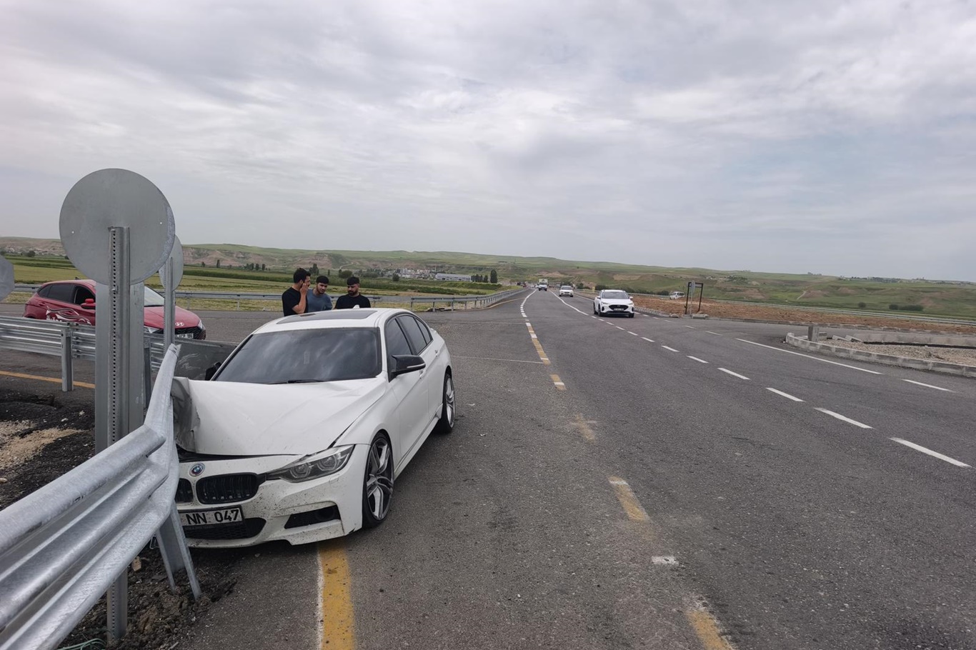 Sürücü Akademisi kavşağında yine kaza