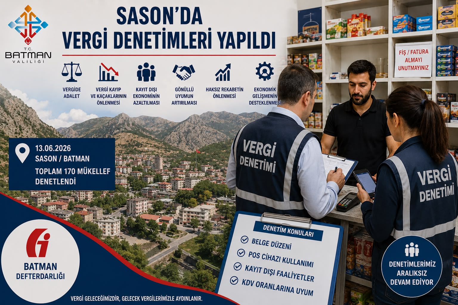 170 İşletme mercek altına alındı