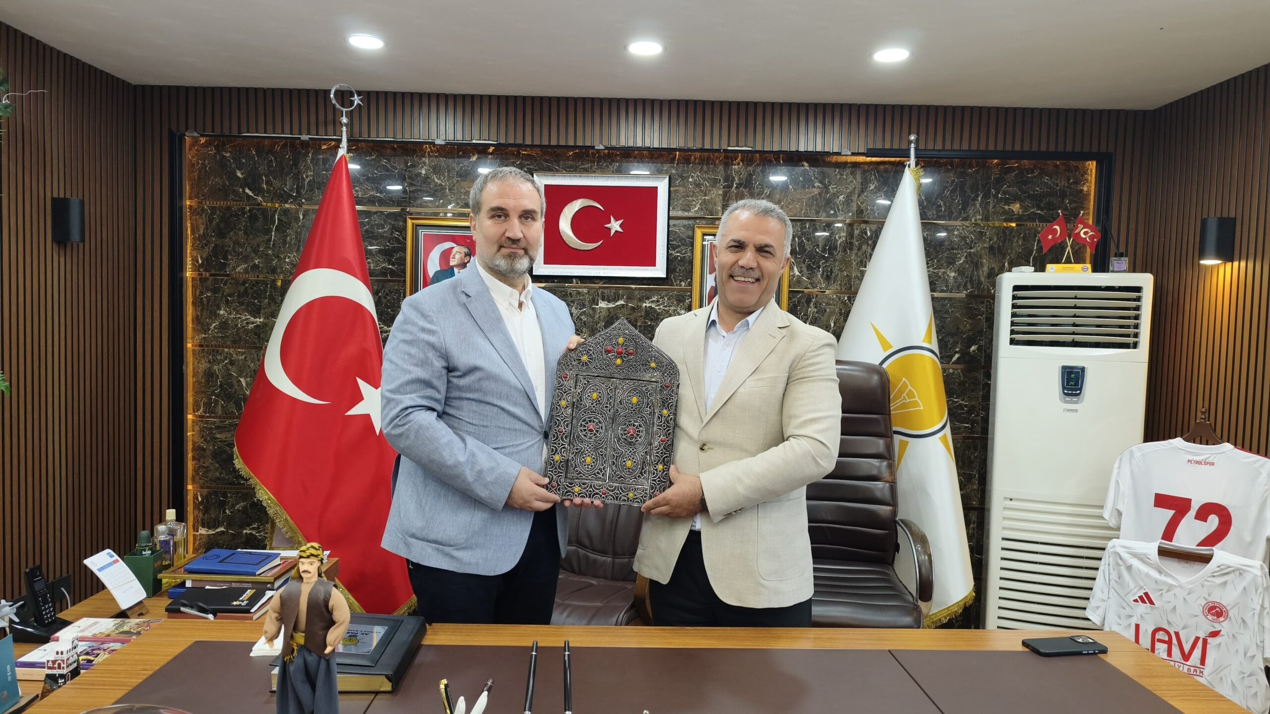 AK Parti kurmayı Batman’da