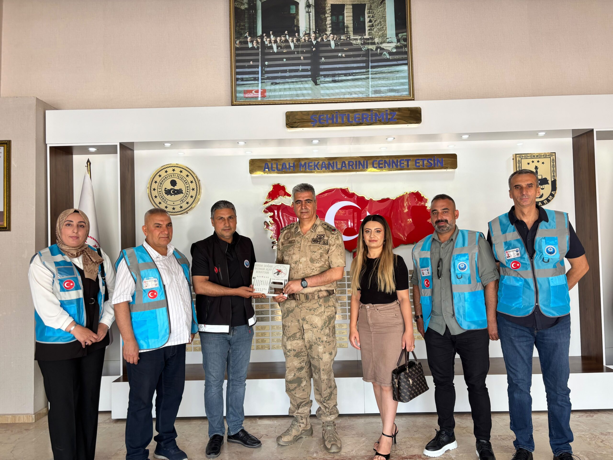 BA-MED’den Jandarma’ya anlamlı ziyaret
