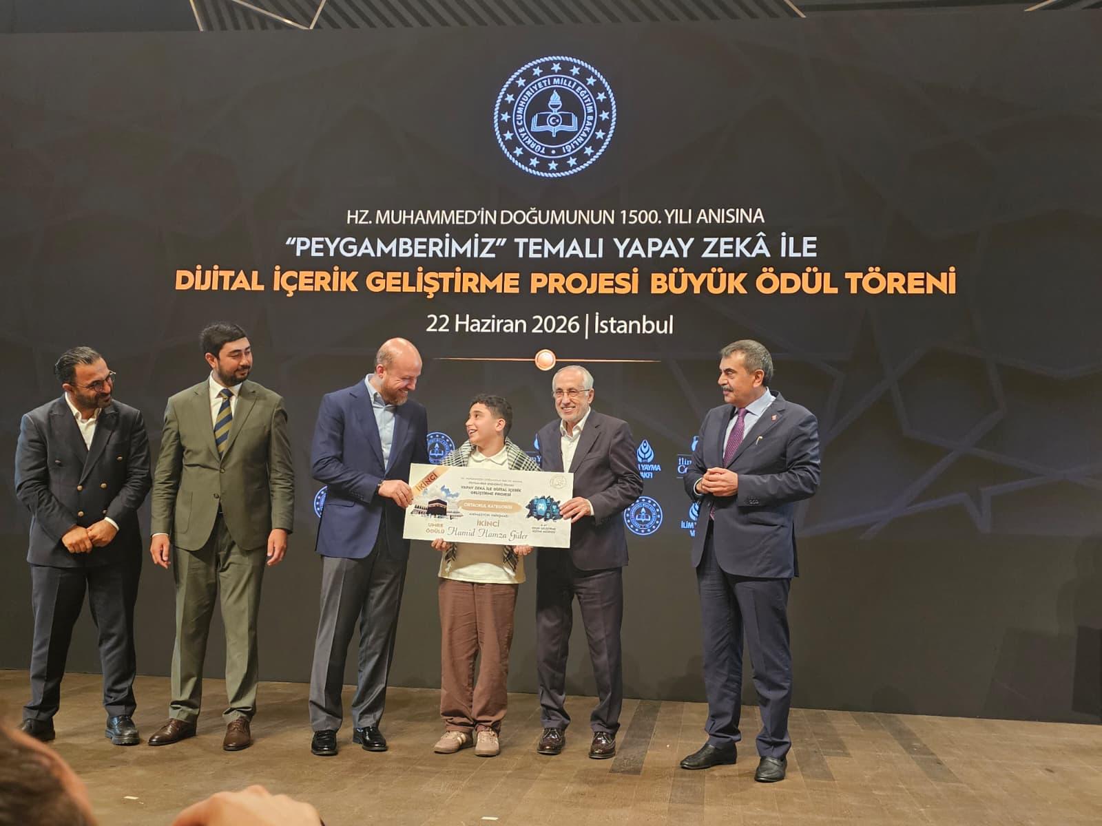 Batmanlı öğrenciden Türkiye ikinciliği