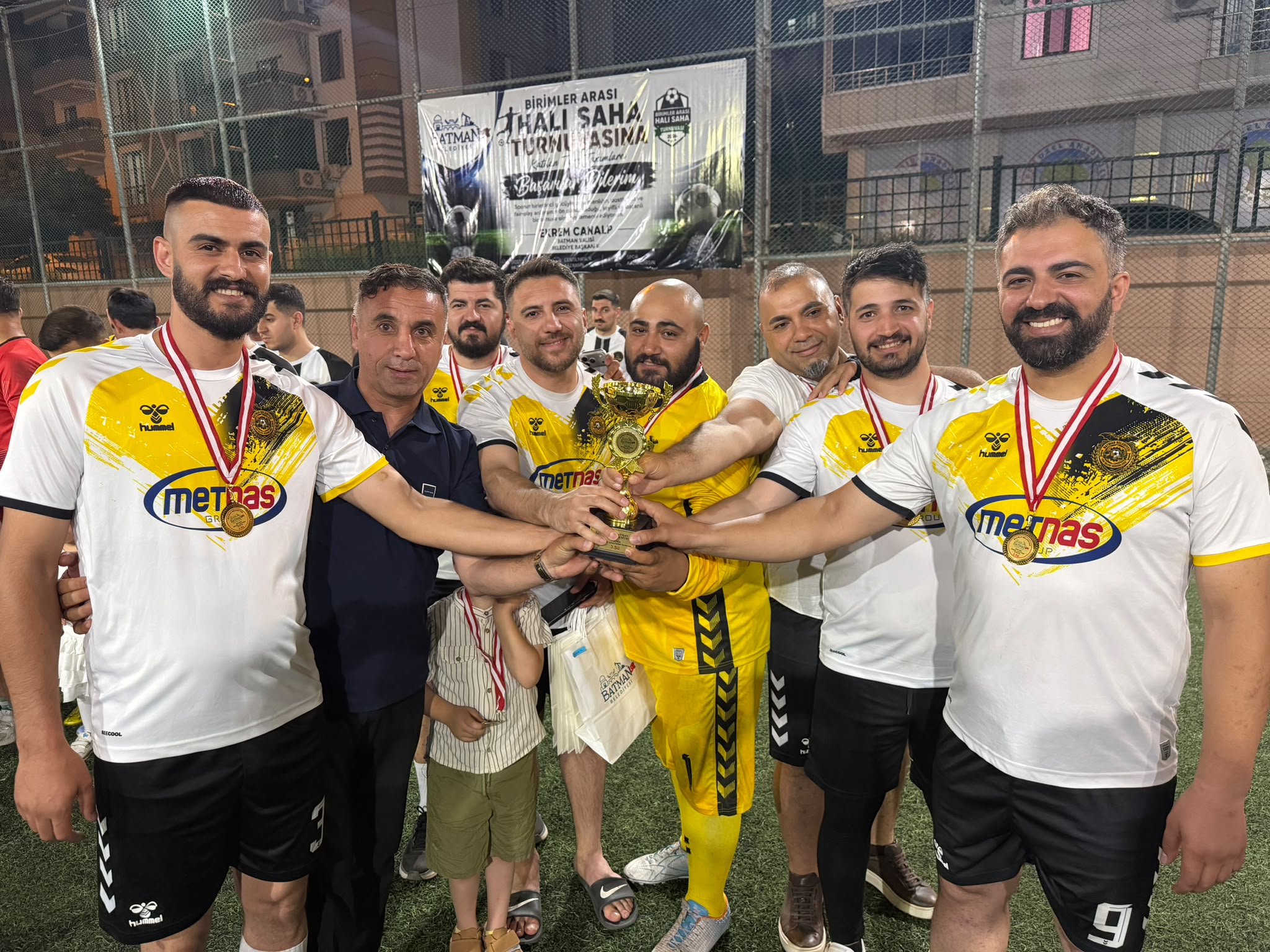 Belediyede futbol heyecanı sona erdi