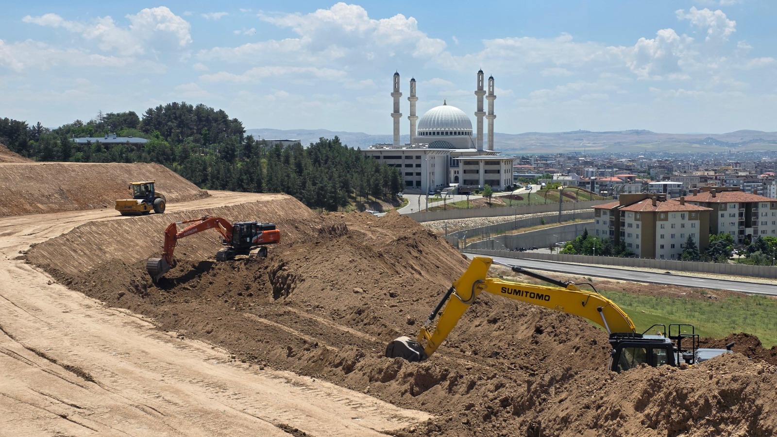 Dev yaşam alanı yükseliyor