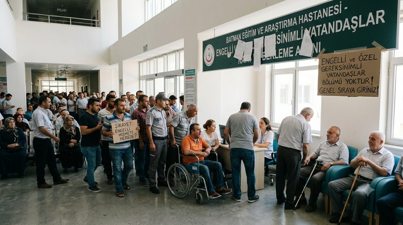 ENGELLİYE SAĞLIK DEĞİL, ÇİLE!