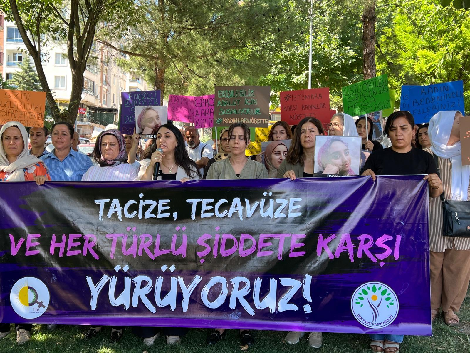Kadınlardan 5 günlük adalet eylemi