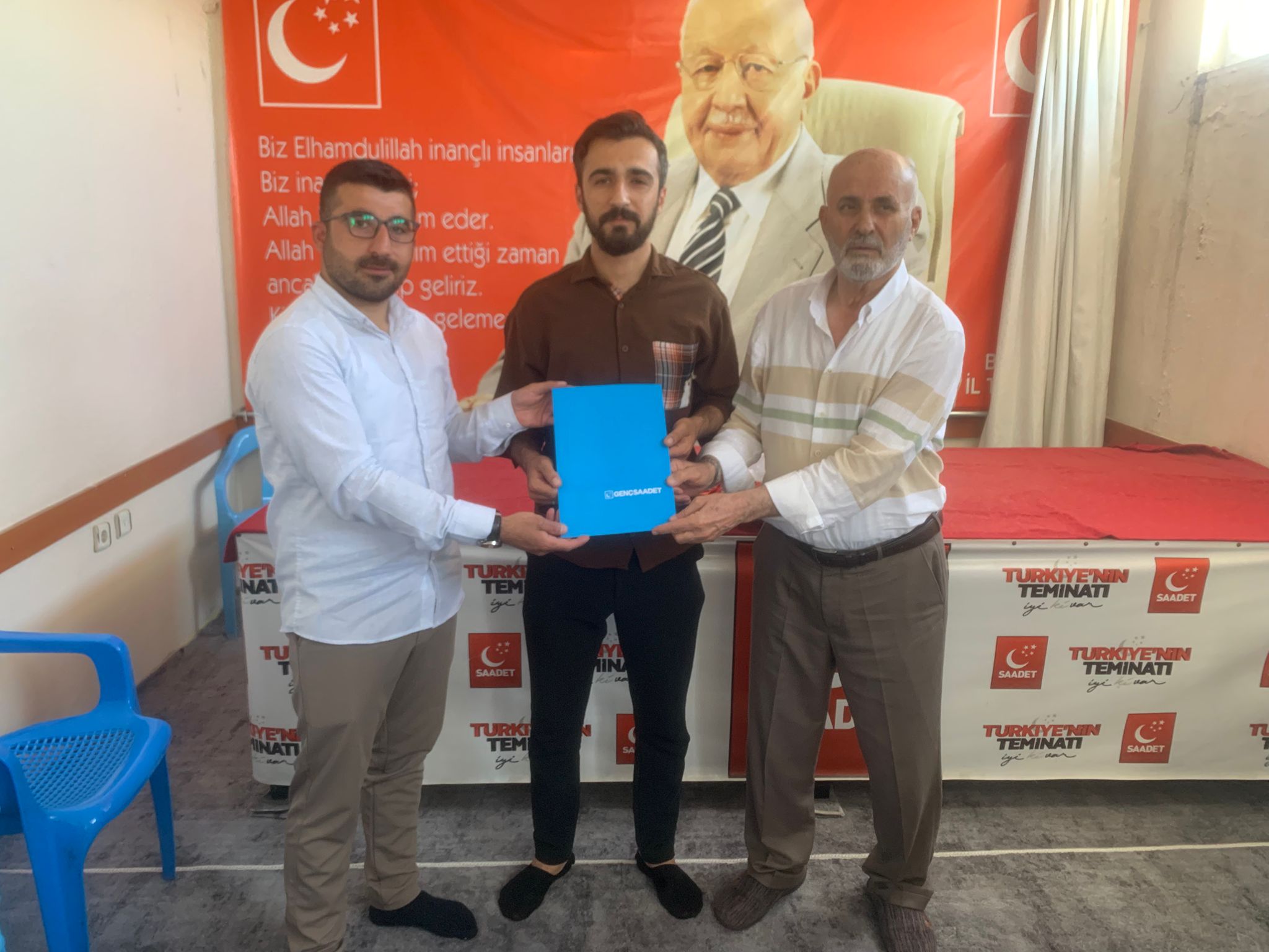 Saadet Partisi’nde görev değişimi