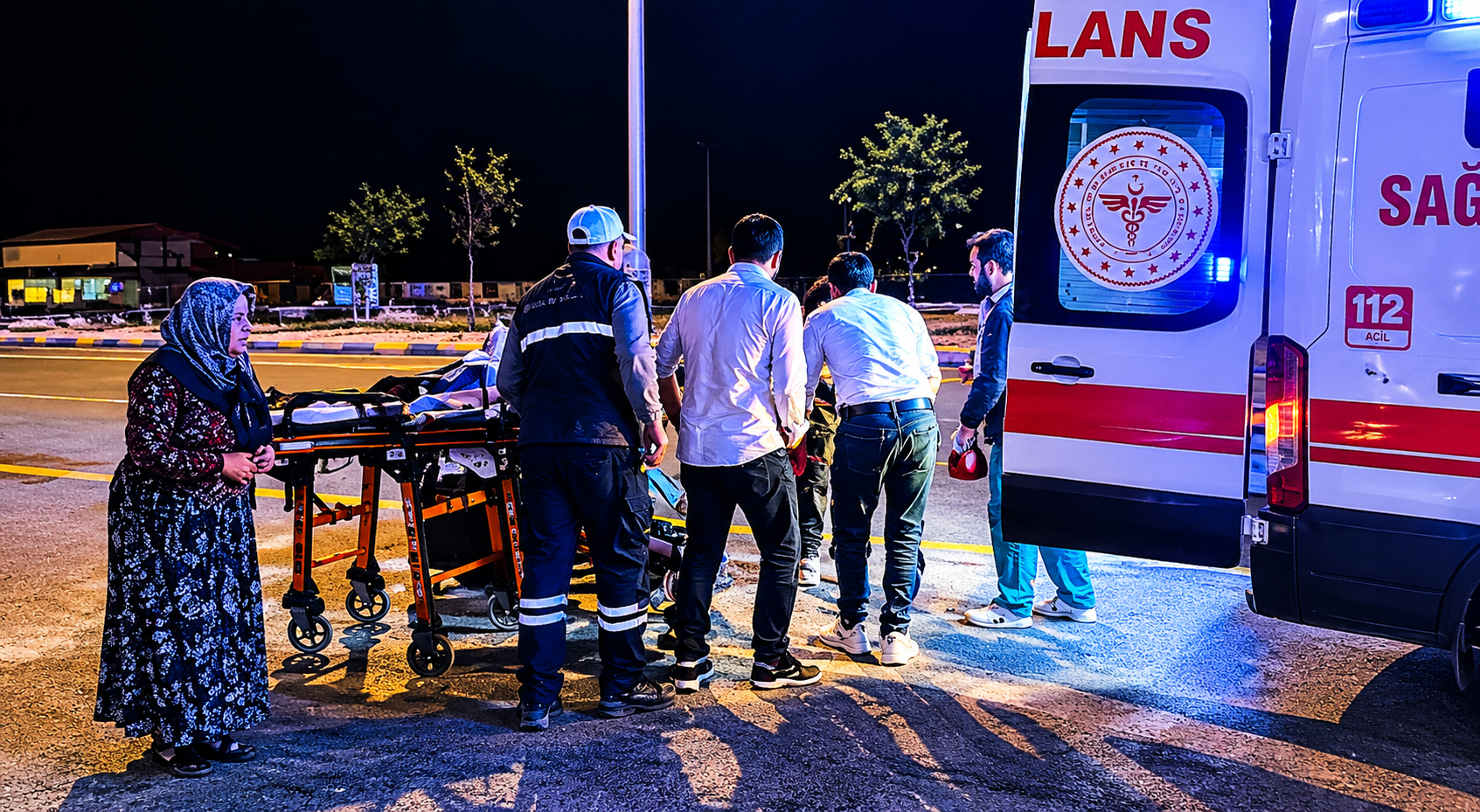 Sevinç yolculuğu kazayla bitti