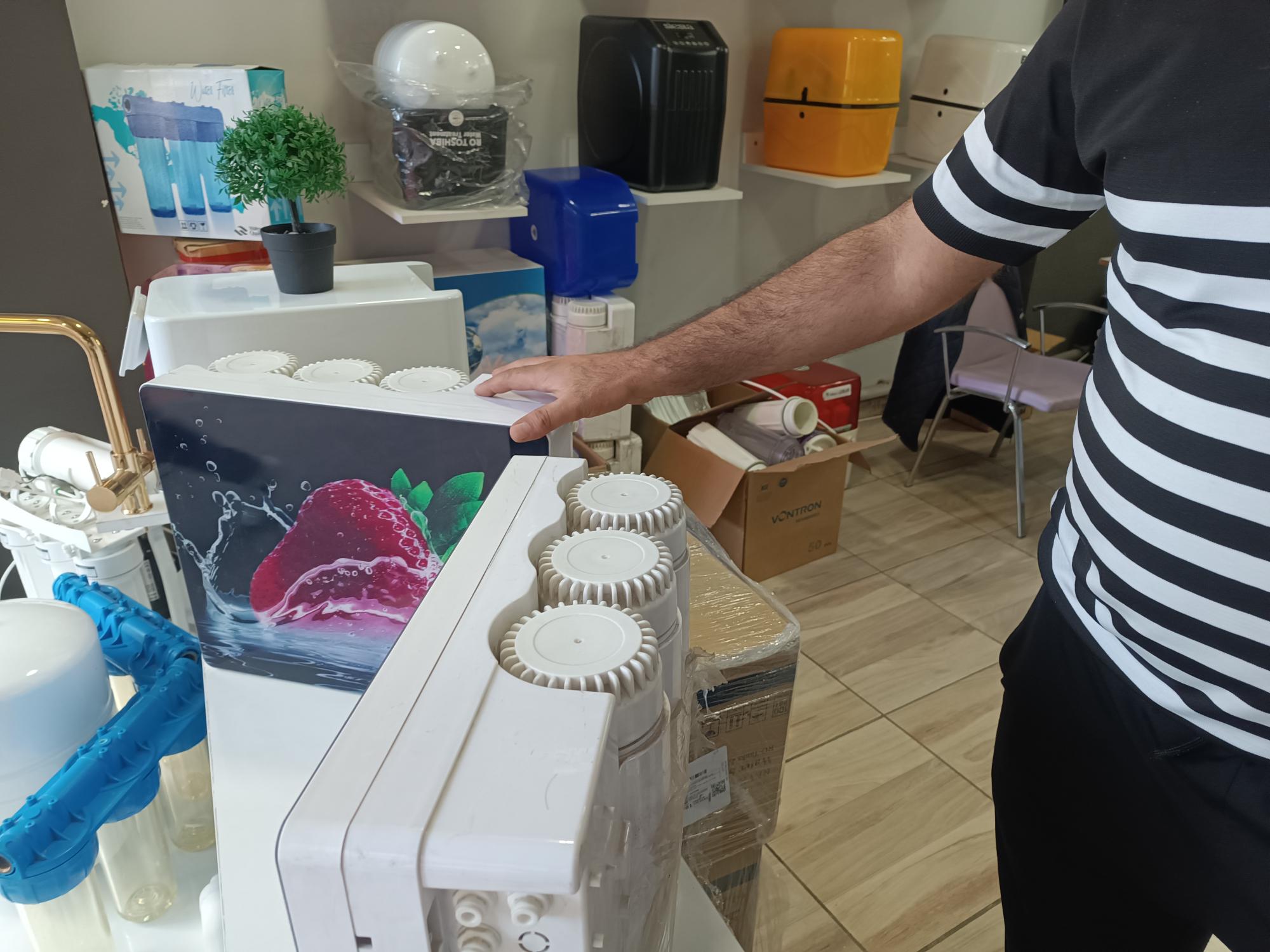 Su arıtmada satış ve servis bir arada