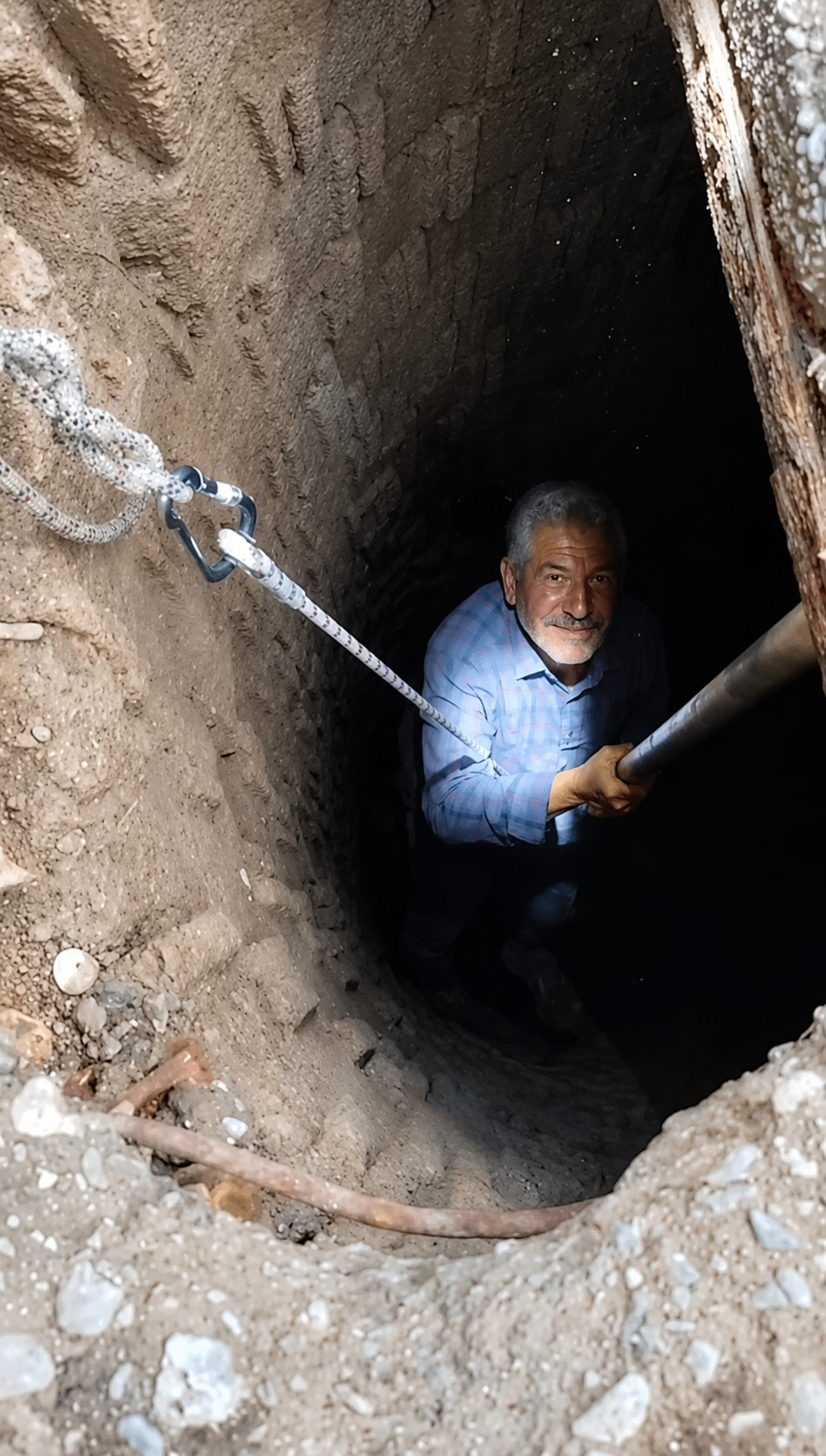 Su kuyusundan sağ çıkarıldı