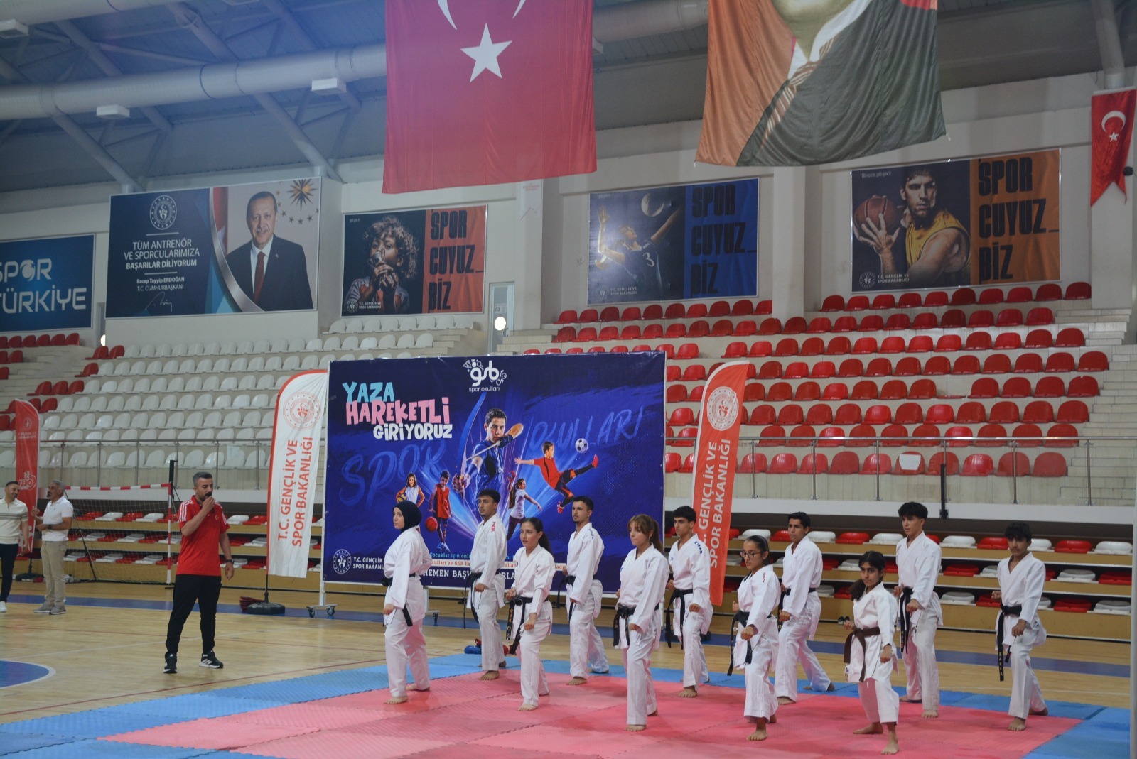Yaz tatili sporla başladı