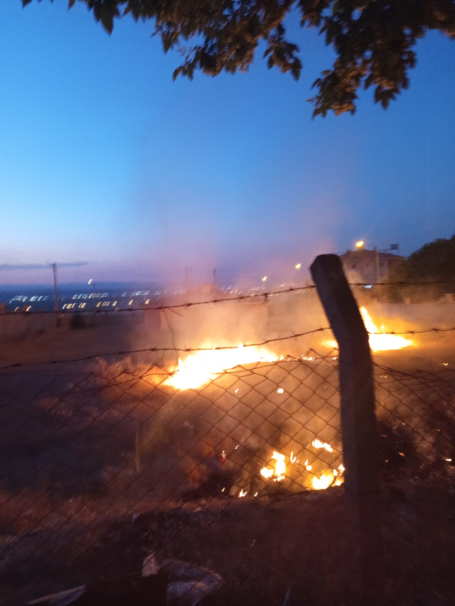 Yenişehir’de korkutan yangın