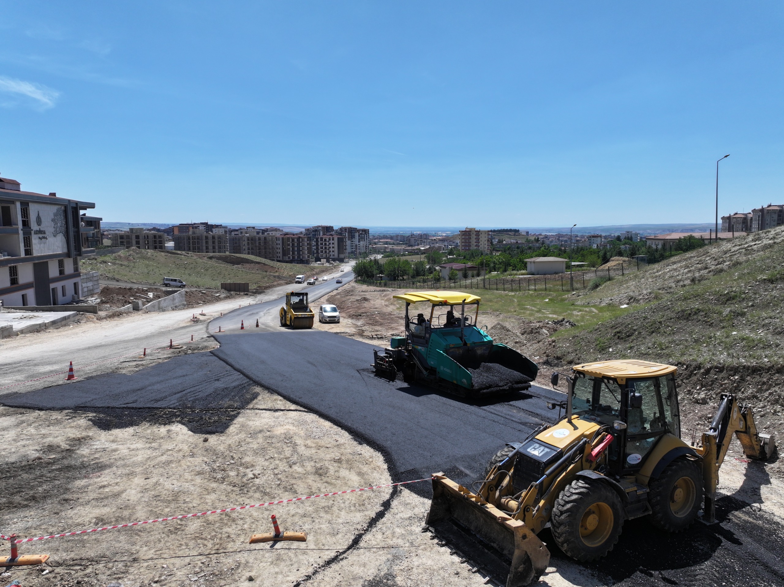 4 Yılda 544 bin ton asfalt serildi