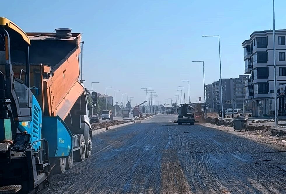 Bir haftada 6 bin 710 ton asfalt
