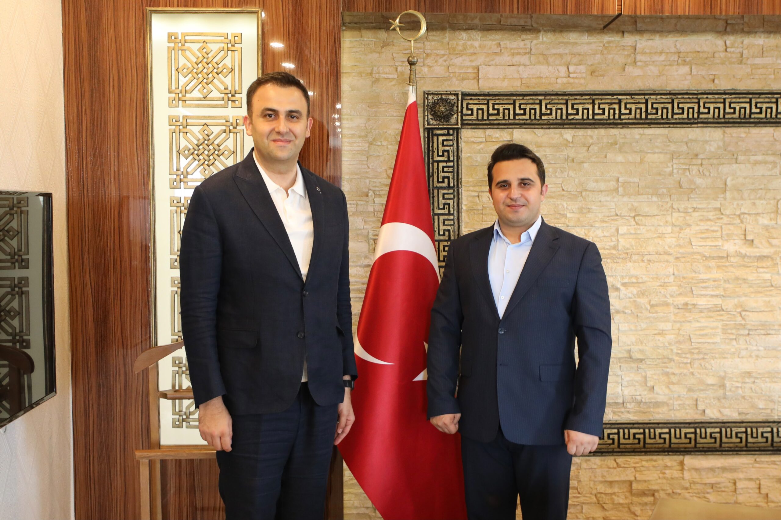İmrak’tan Kaymakam Böyük’e nezaket ziyareti