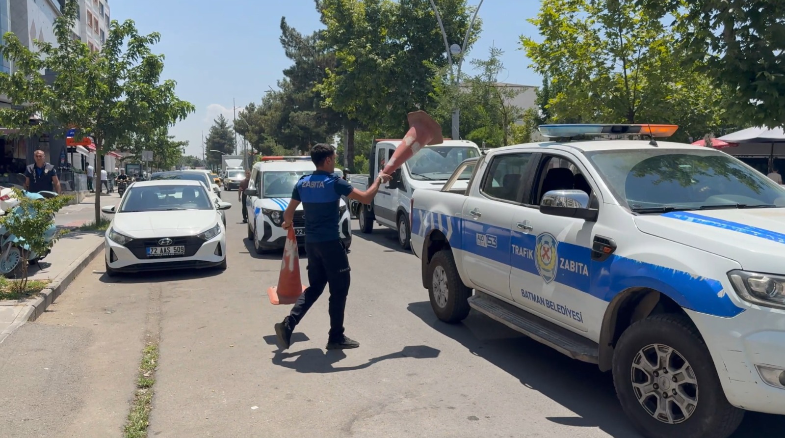 Kaldırım işgaline geçit yok
