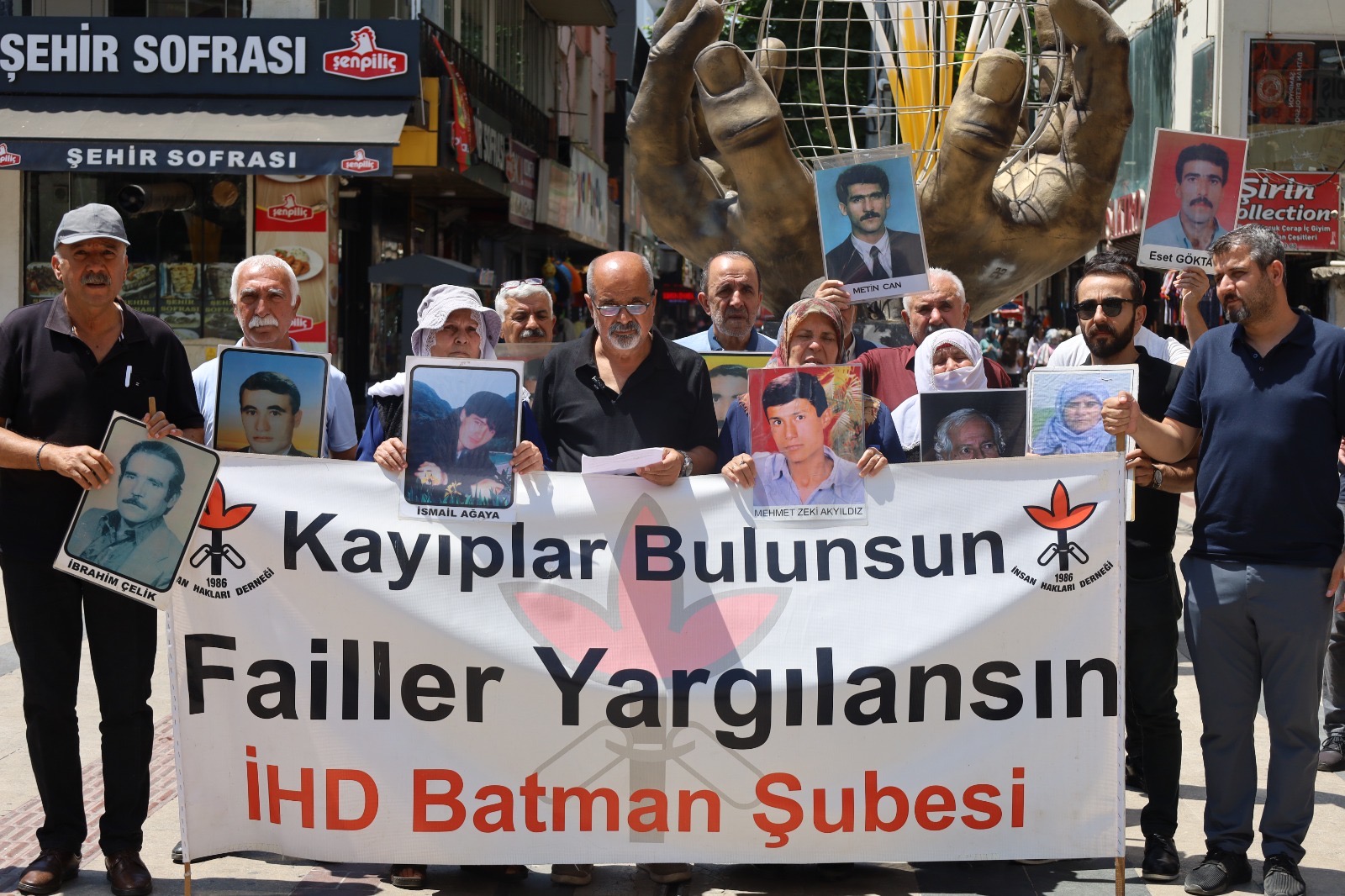 Kayıplar için adalet çağrısı