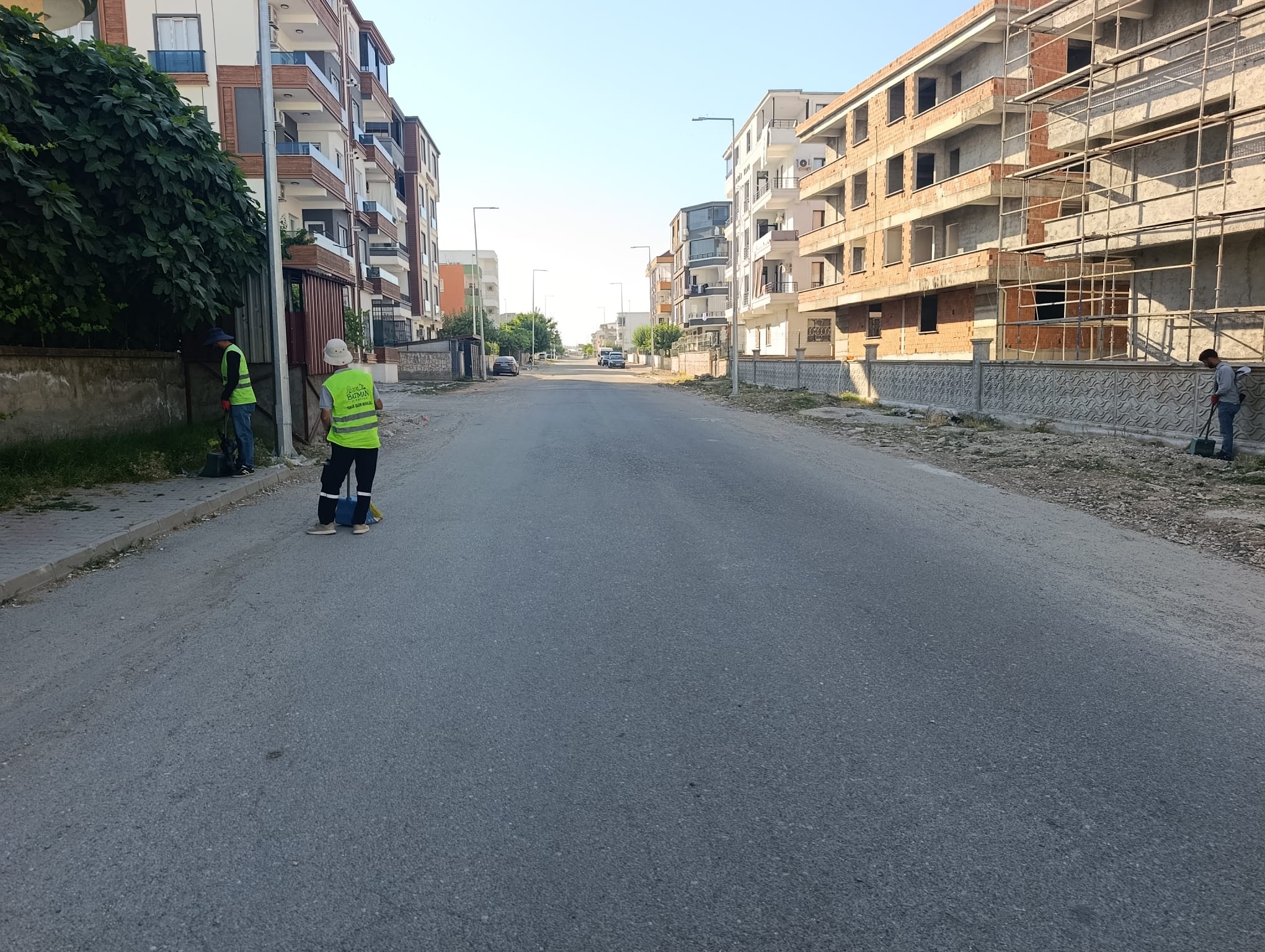 Mahallelerde temizlik mesaisi