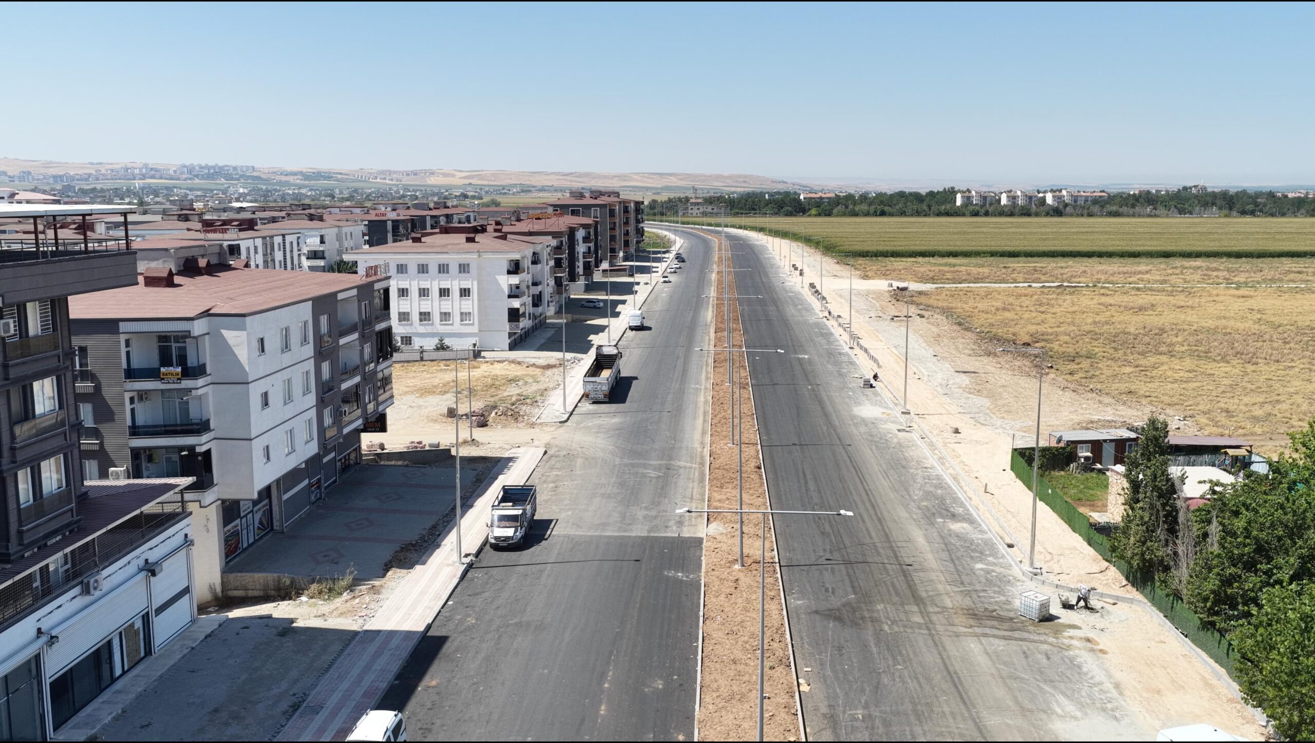 Necat Nasıroğlu Bulvarı’nda çalışmalar hız kesmiyor