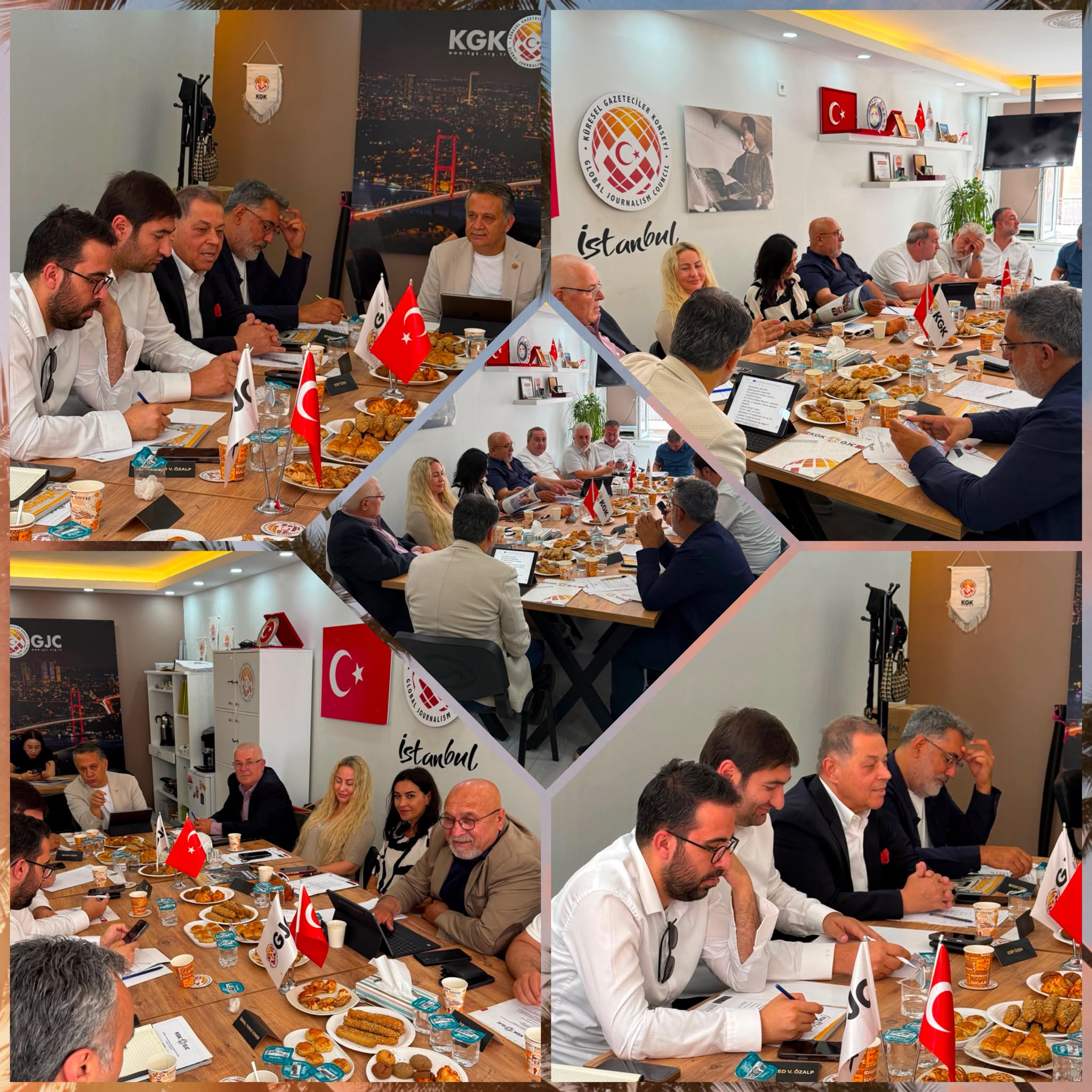 KGK yeni yönetimi görev bölümü yaptı.