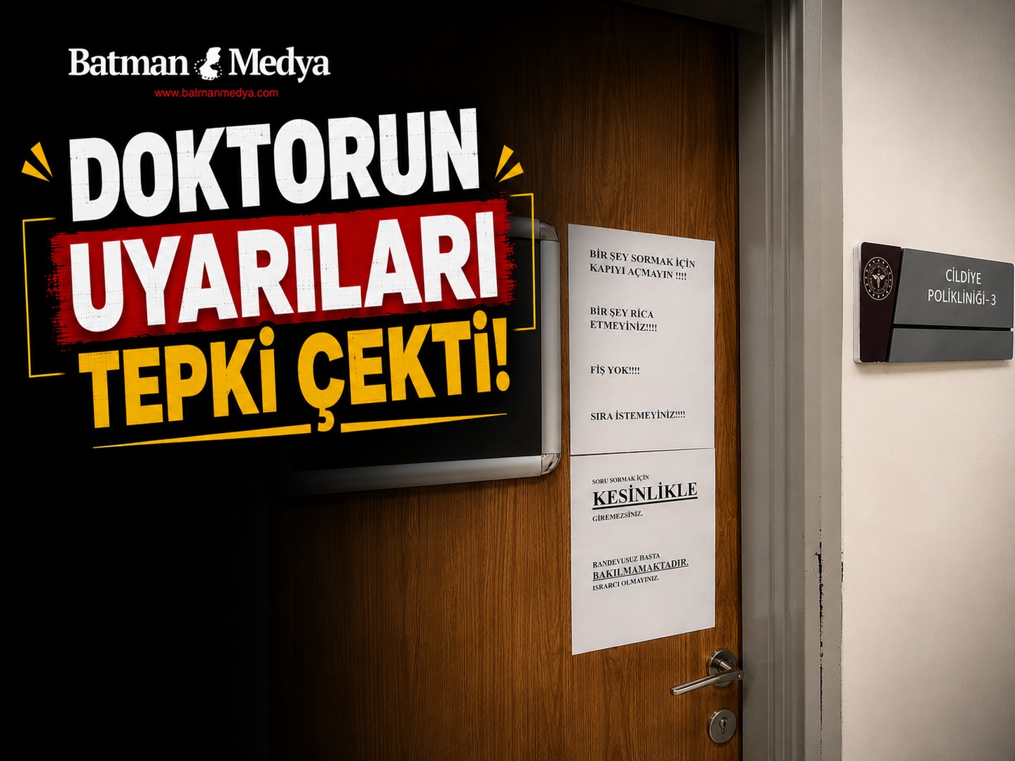 Doktorun uyarıları tepki çekti!