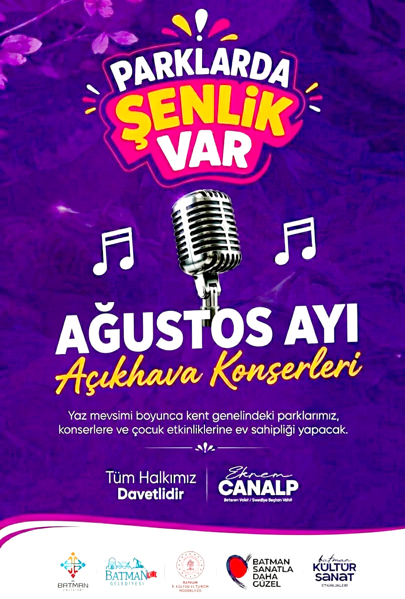 Parklarda Şenlik Coşkusu Ağustos’ta da Sürecek