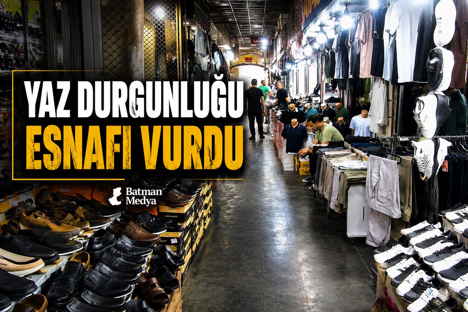 Yaz durgunluğu esnafı vurdu