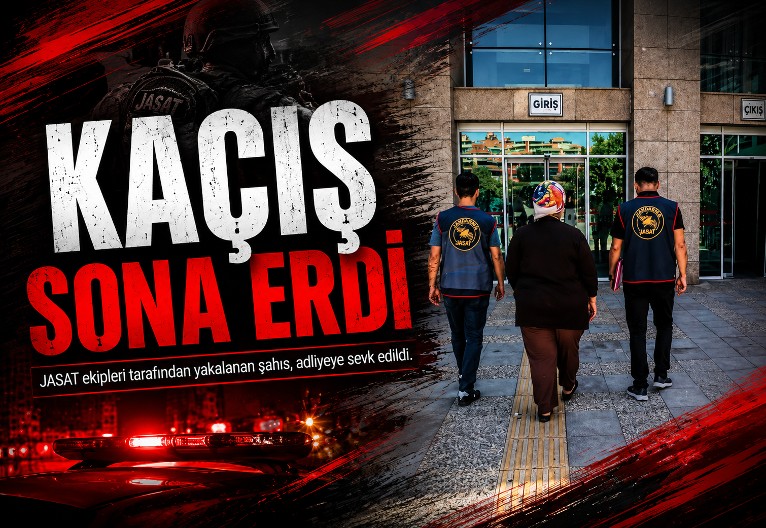 Kaçış sona erdi