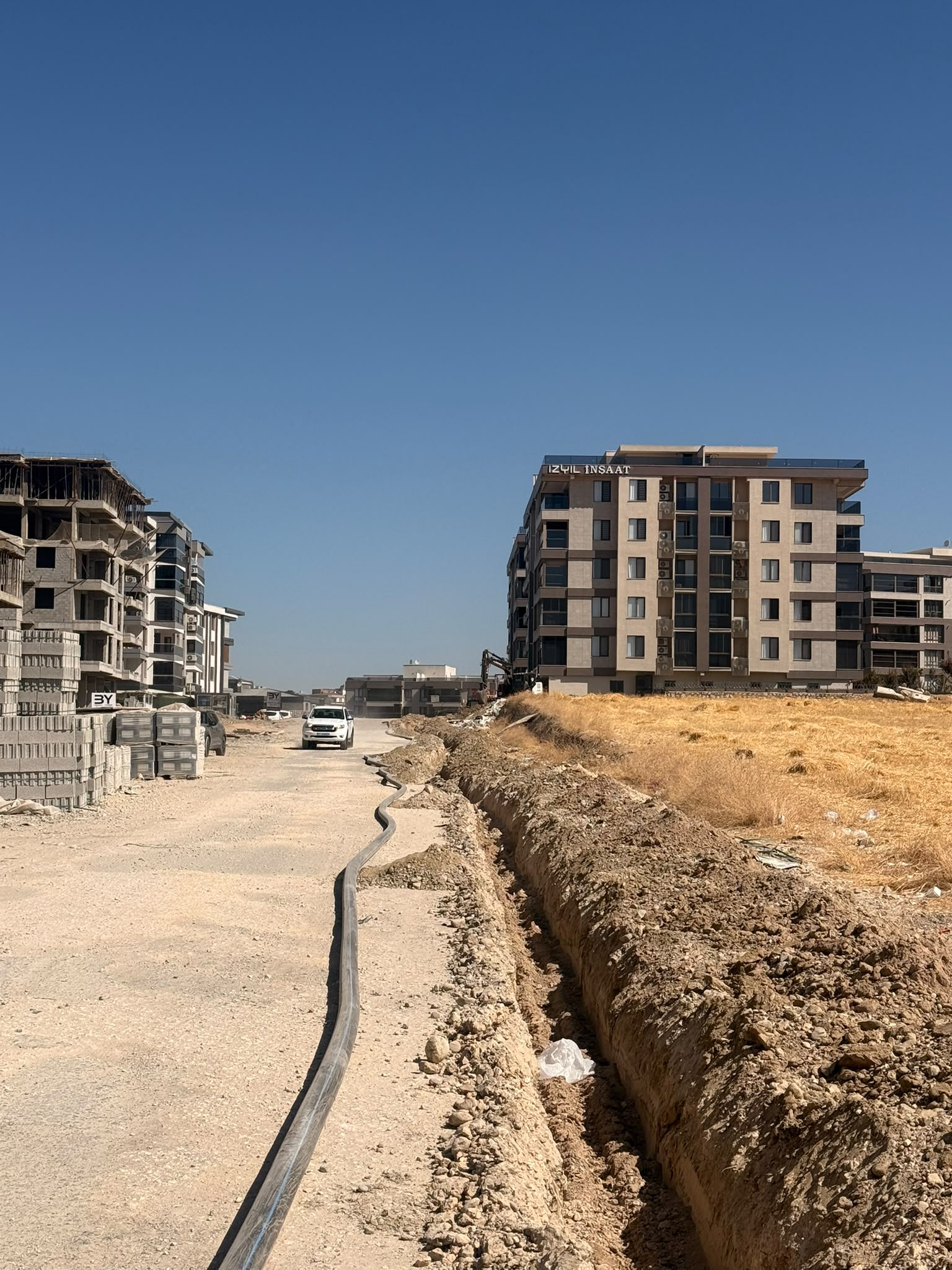 Çamlıtepe’de içme suyu hattı tamamlandı